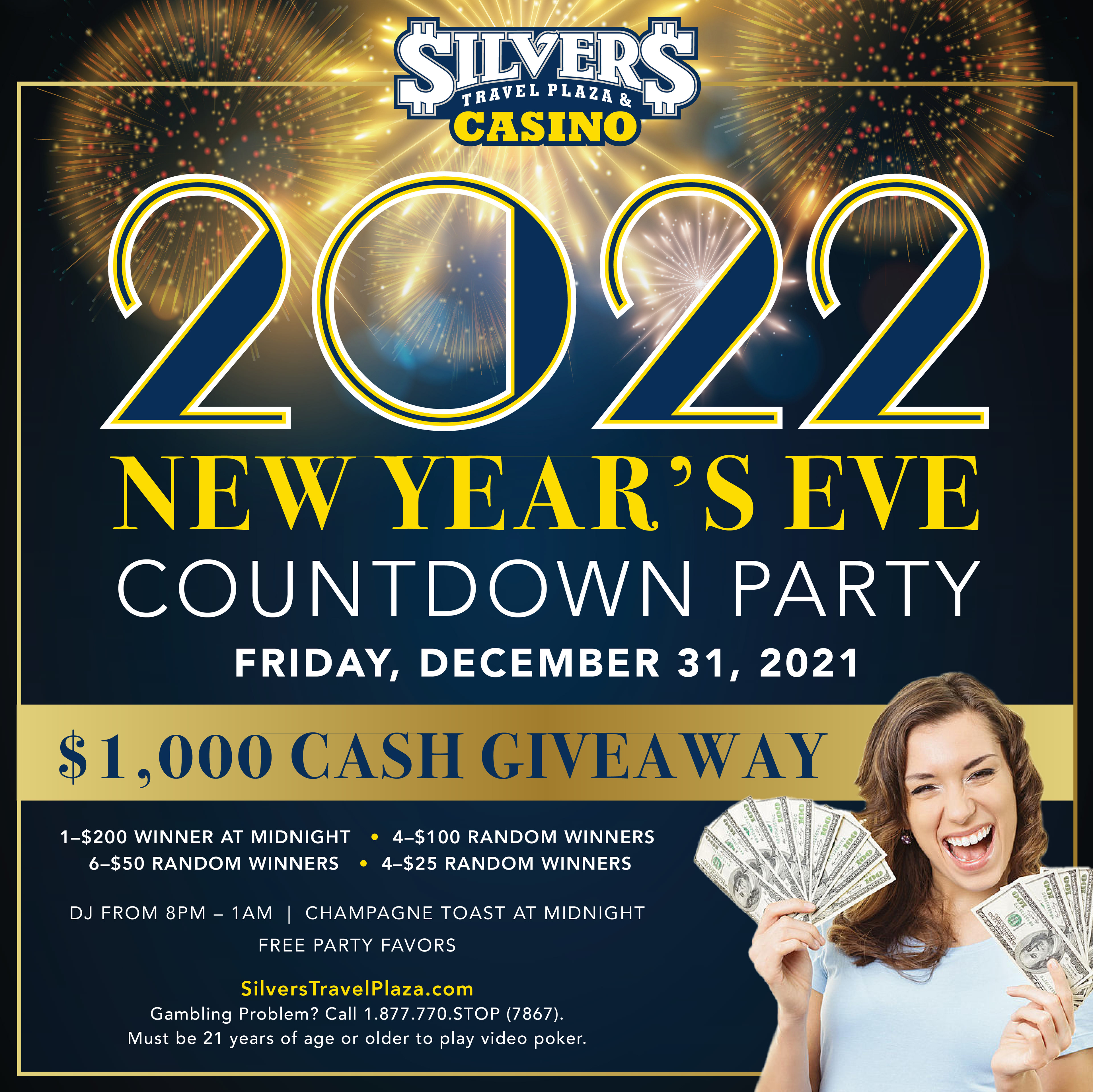 Graphics for Silver's Casino were made while working at Klout 9. 