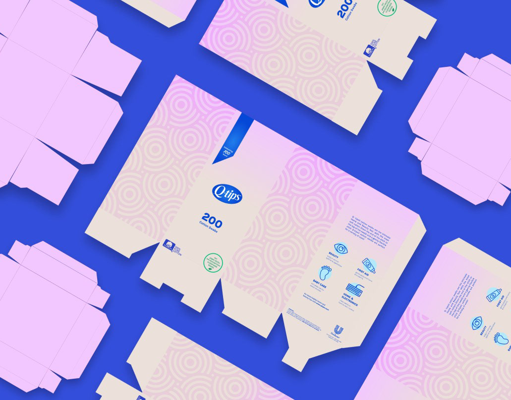 Mar Clemons Design Q Tip Packaging Redesign