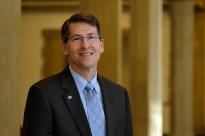 Mark Owczarski, Interim Vice President of Marketing and Communications, Chief University Spokesperson. Photo credit: Virginia Tech News Webpage.