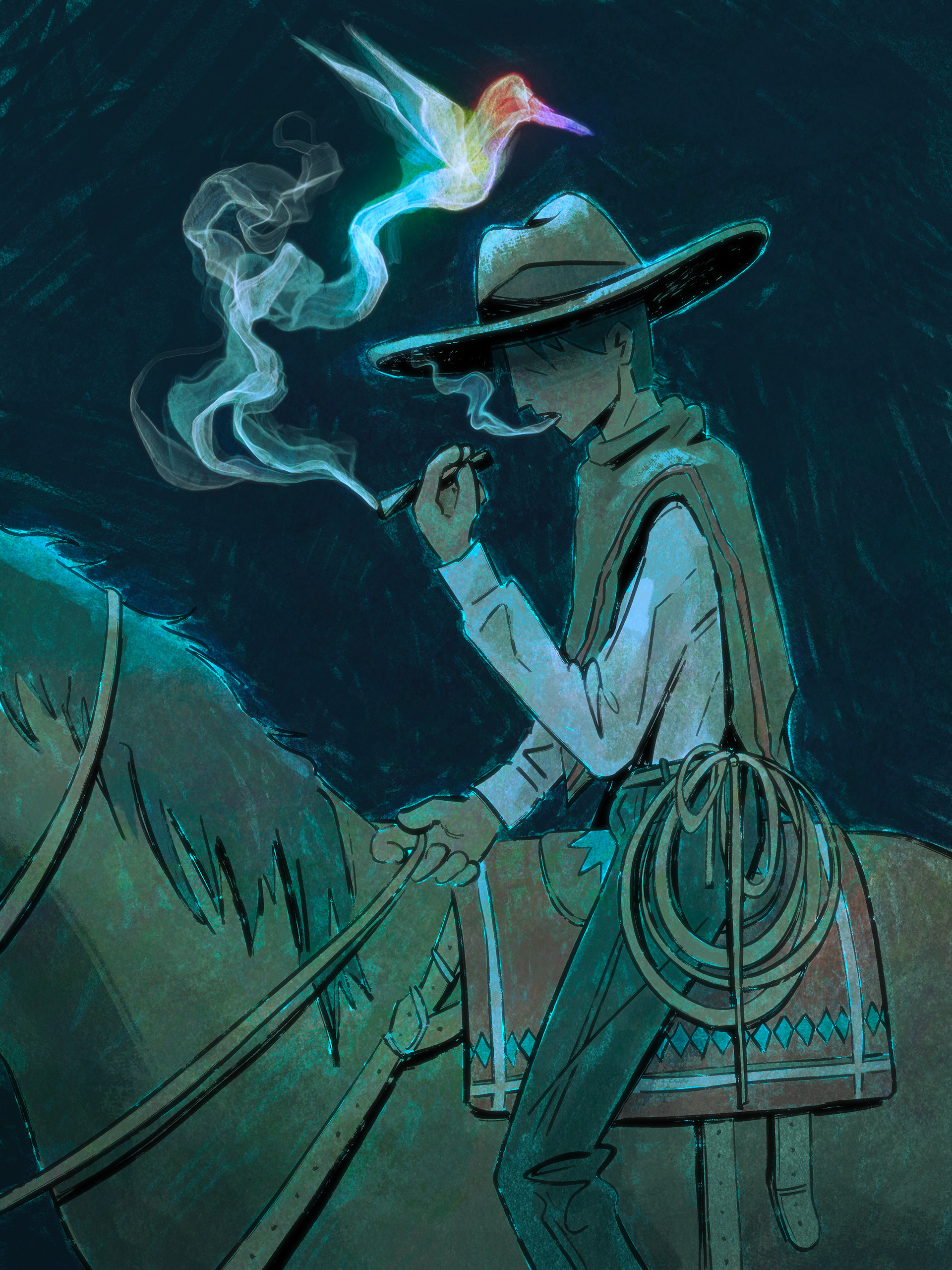 Cowboy Smokes