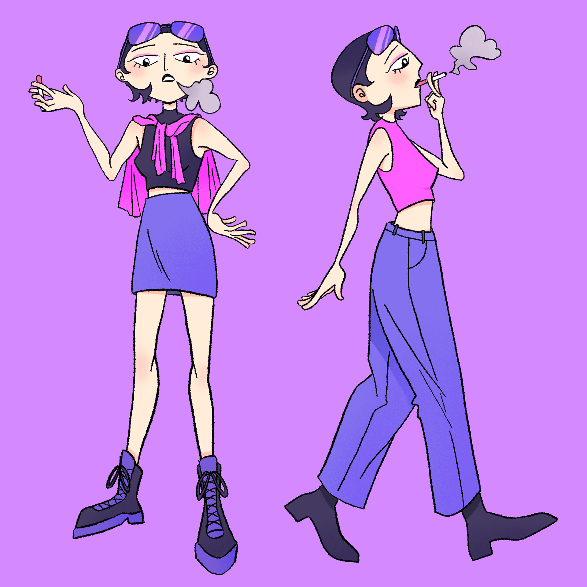 Smoker Girl
