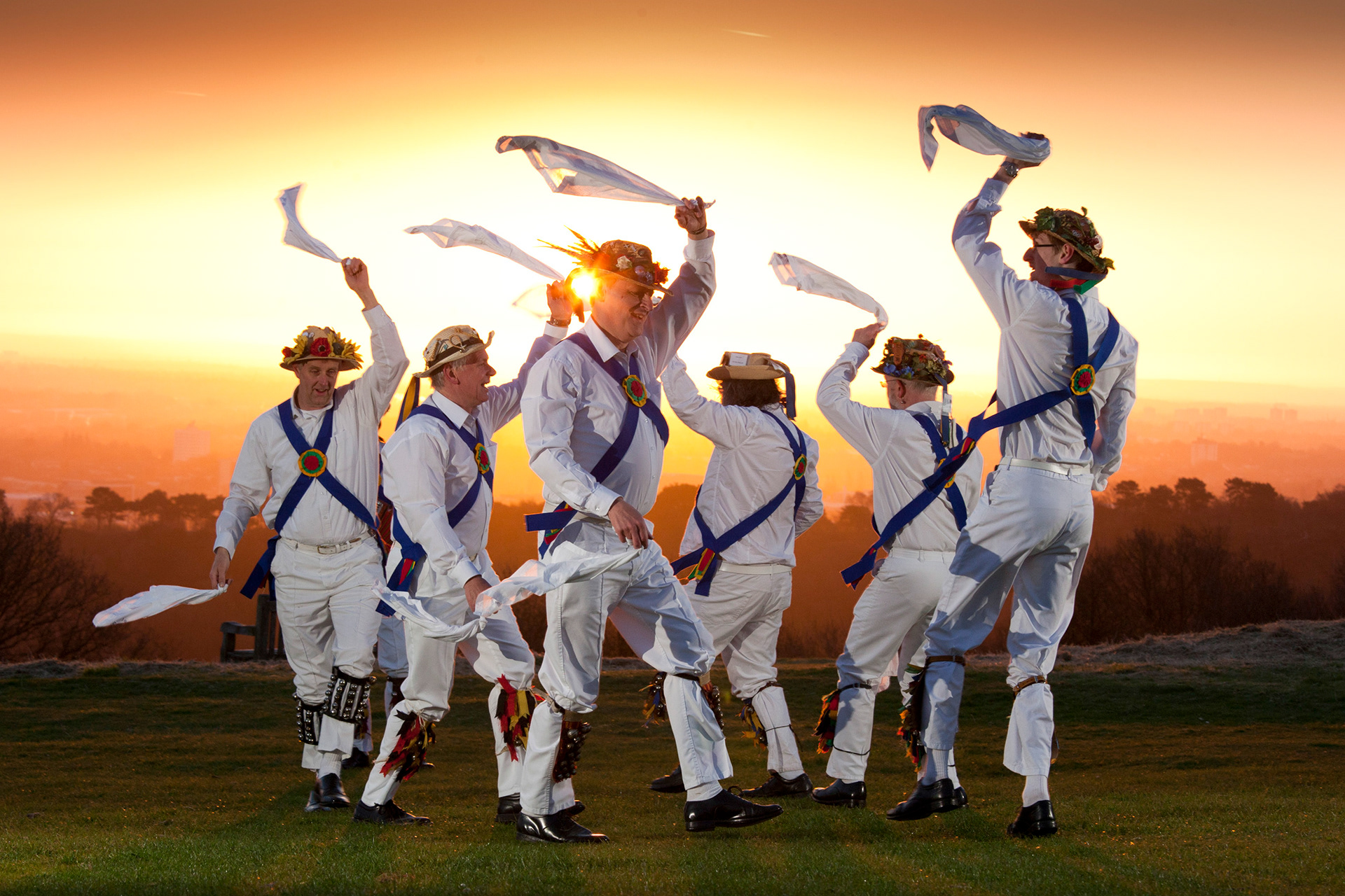 Dancing in the Dawn image used in the Daily Telegraph