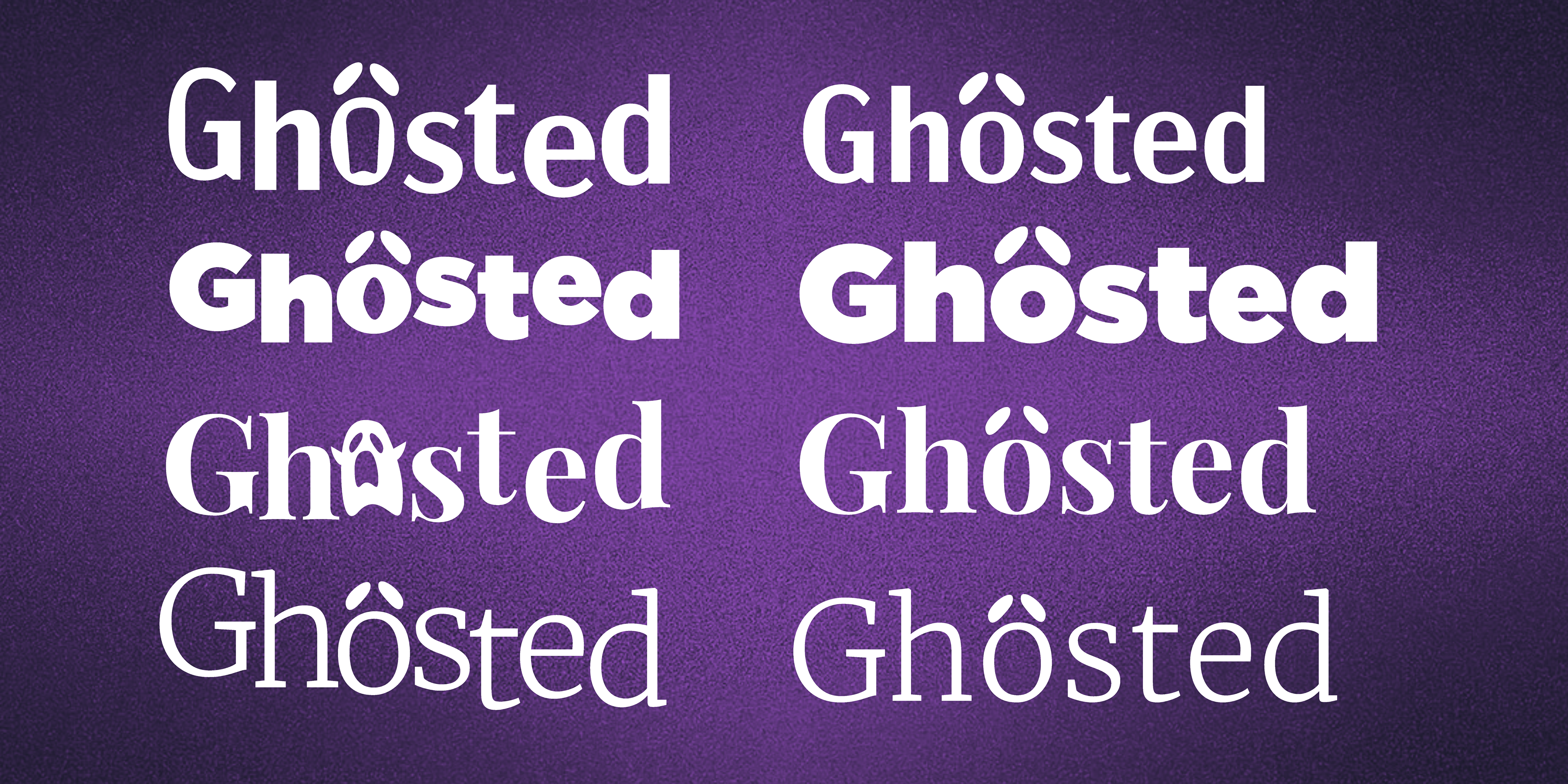 Ghosted Original Logo Concepts