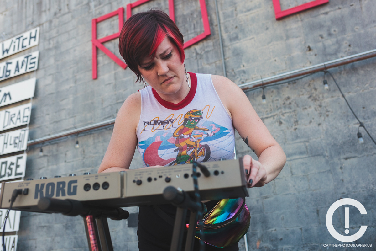 Spitting Roses performing at Red Ex: Vol III in Sacramento (9.14.2019)