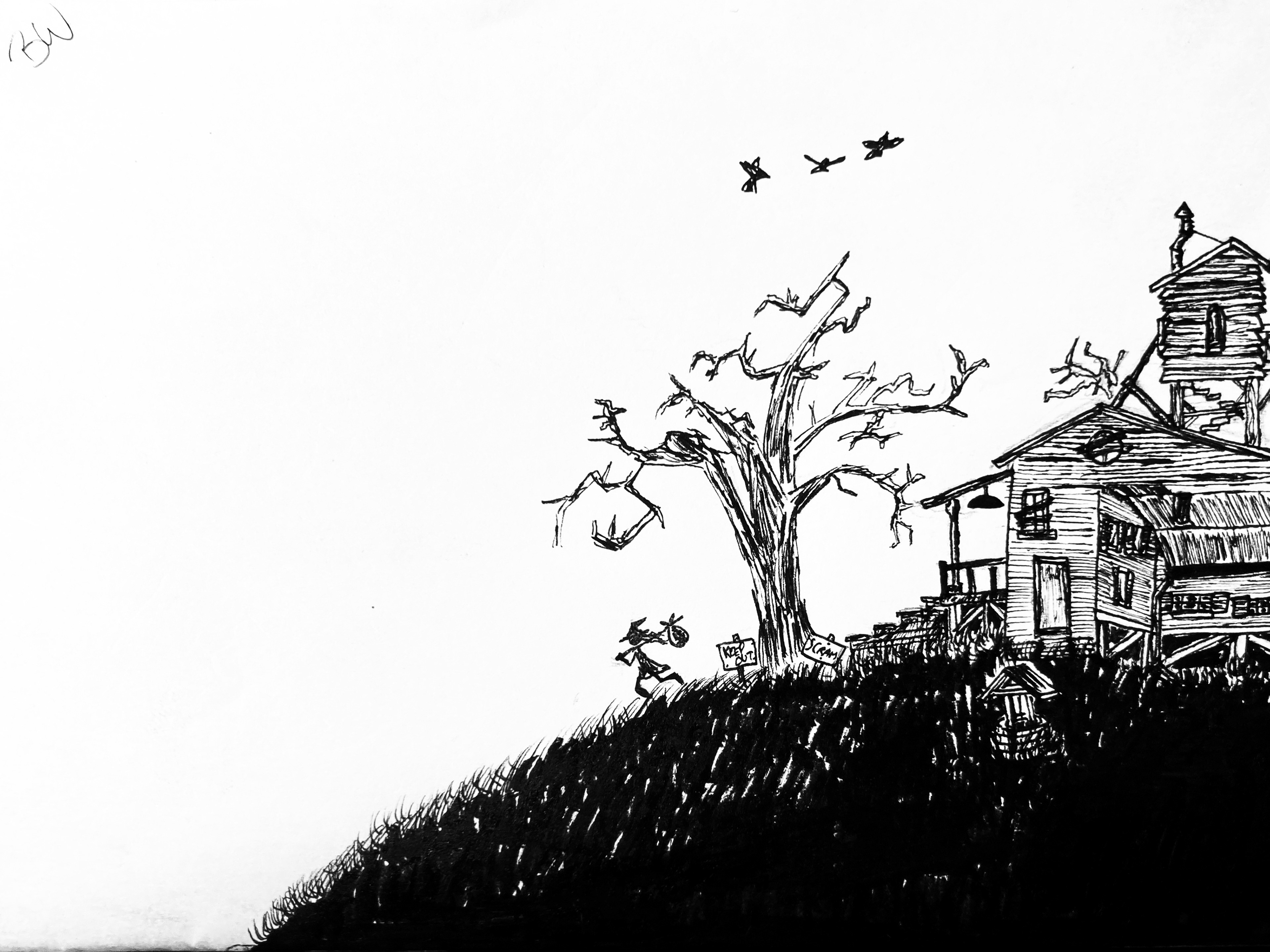 "Feeling Small" – Micron pen