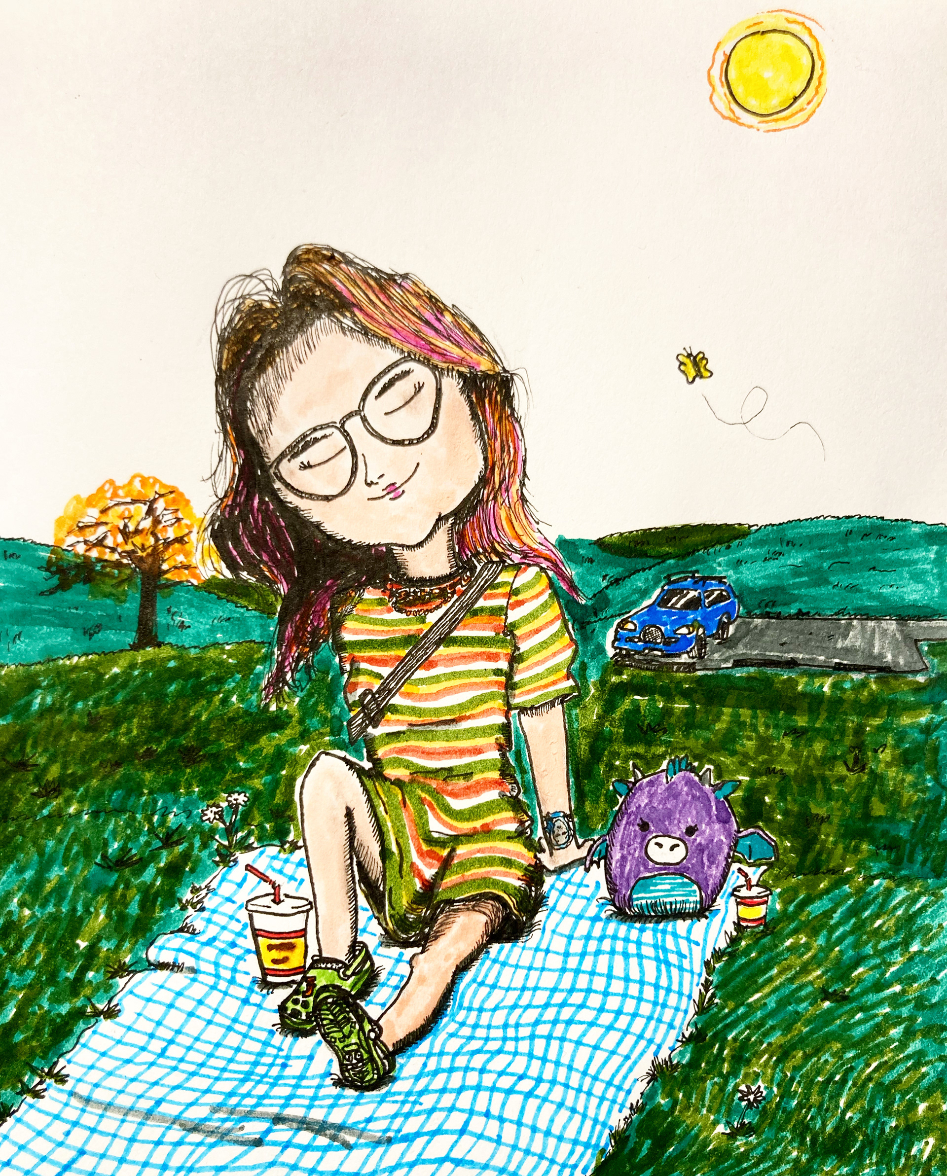 "Fully" – Micron + washable ink