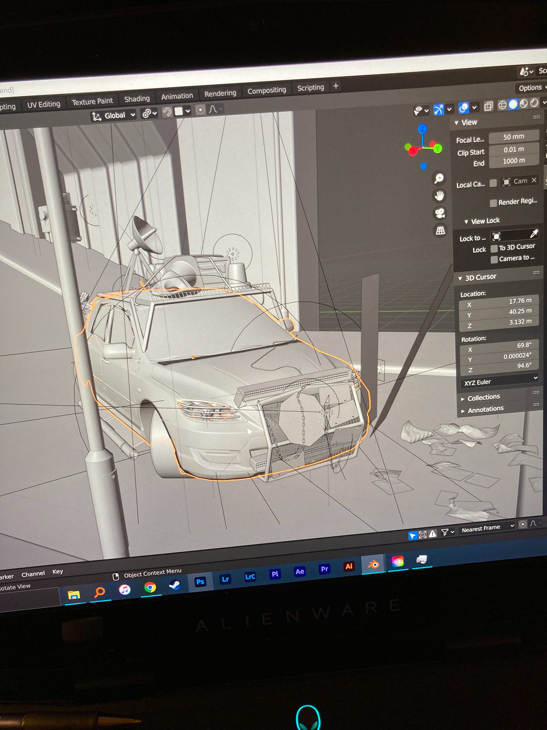 my Blender veteran cousin reminded me...