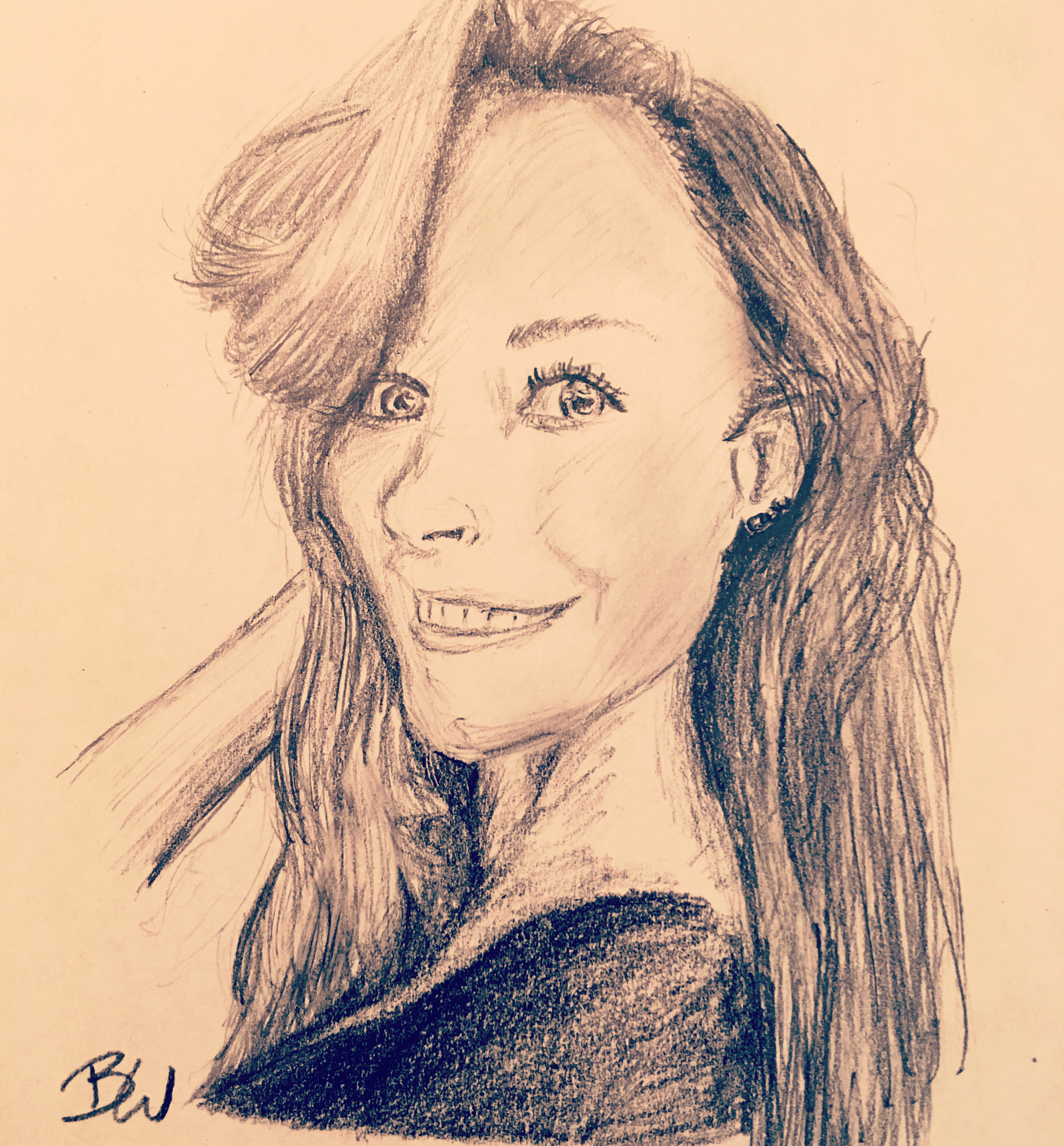 "Rodger That" – Pencil Sketch