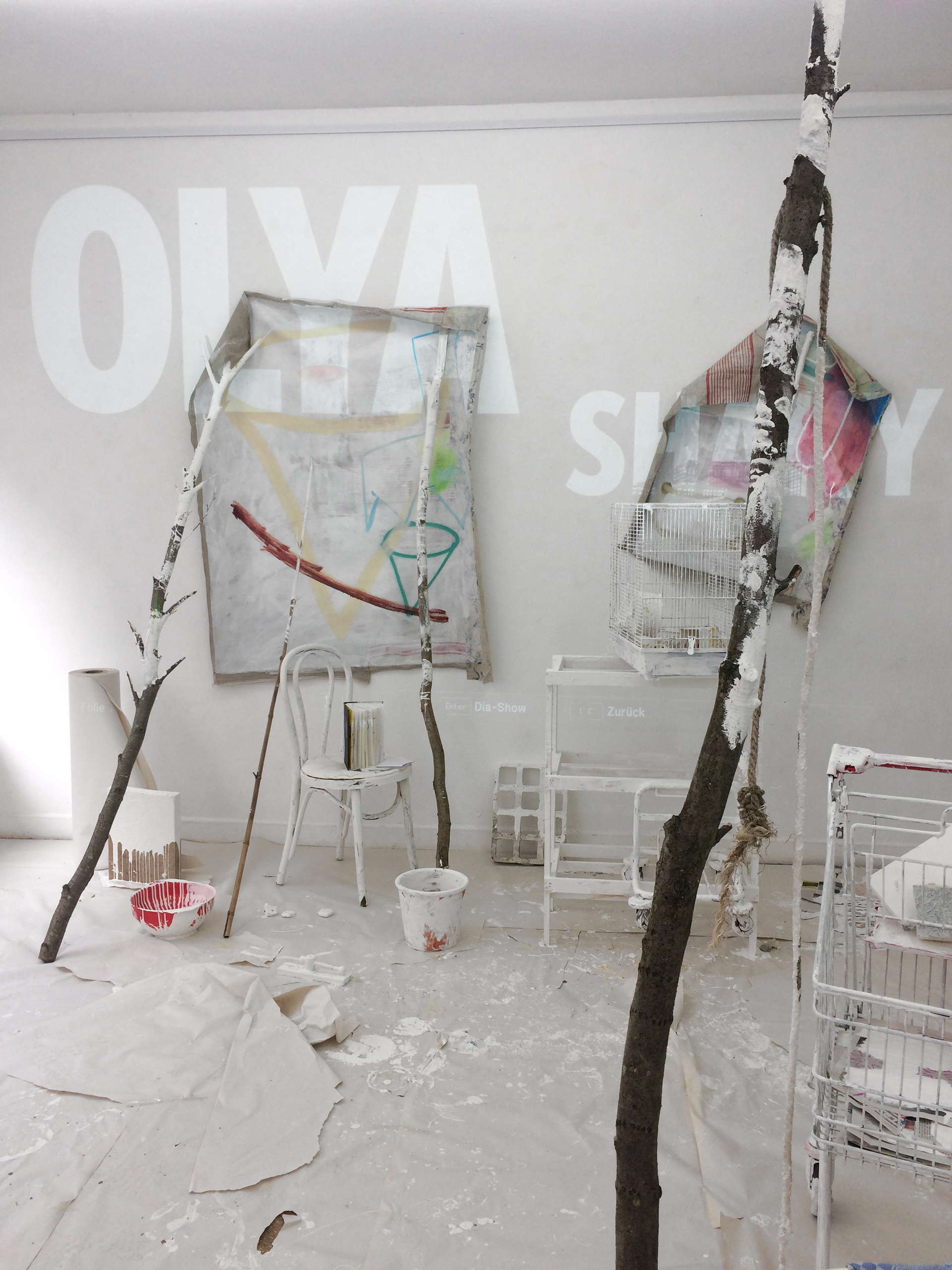 Tidy Room, performative installation, Poly Gallery, Karlsruhe, DE, 2017
