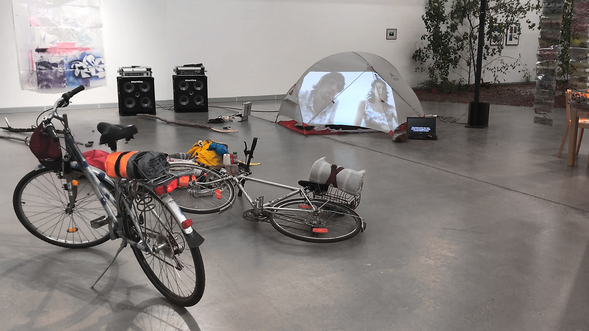 Metamorphosis, performative installation, Port 25, Mannheim, 2018