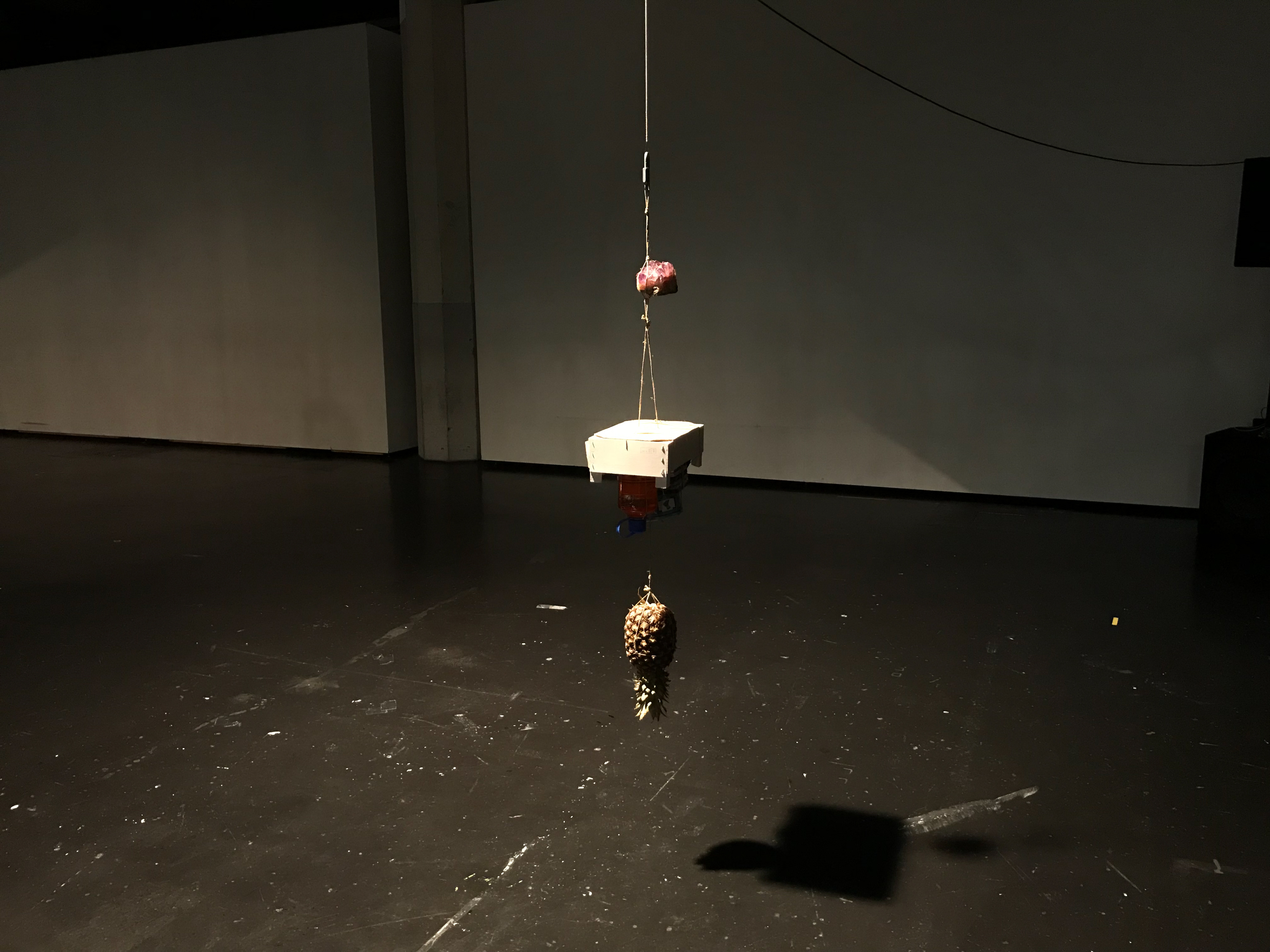 Six Stones, Detail, Performative Installation, ZKM, Karlsruhe, DE, 2018