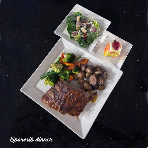 Sparerib dinner