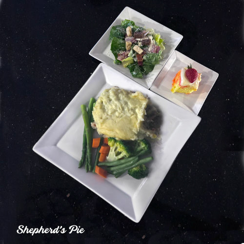 Shepherd's pie dinner