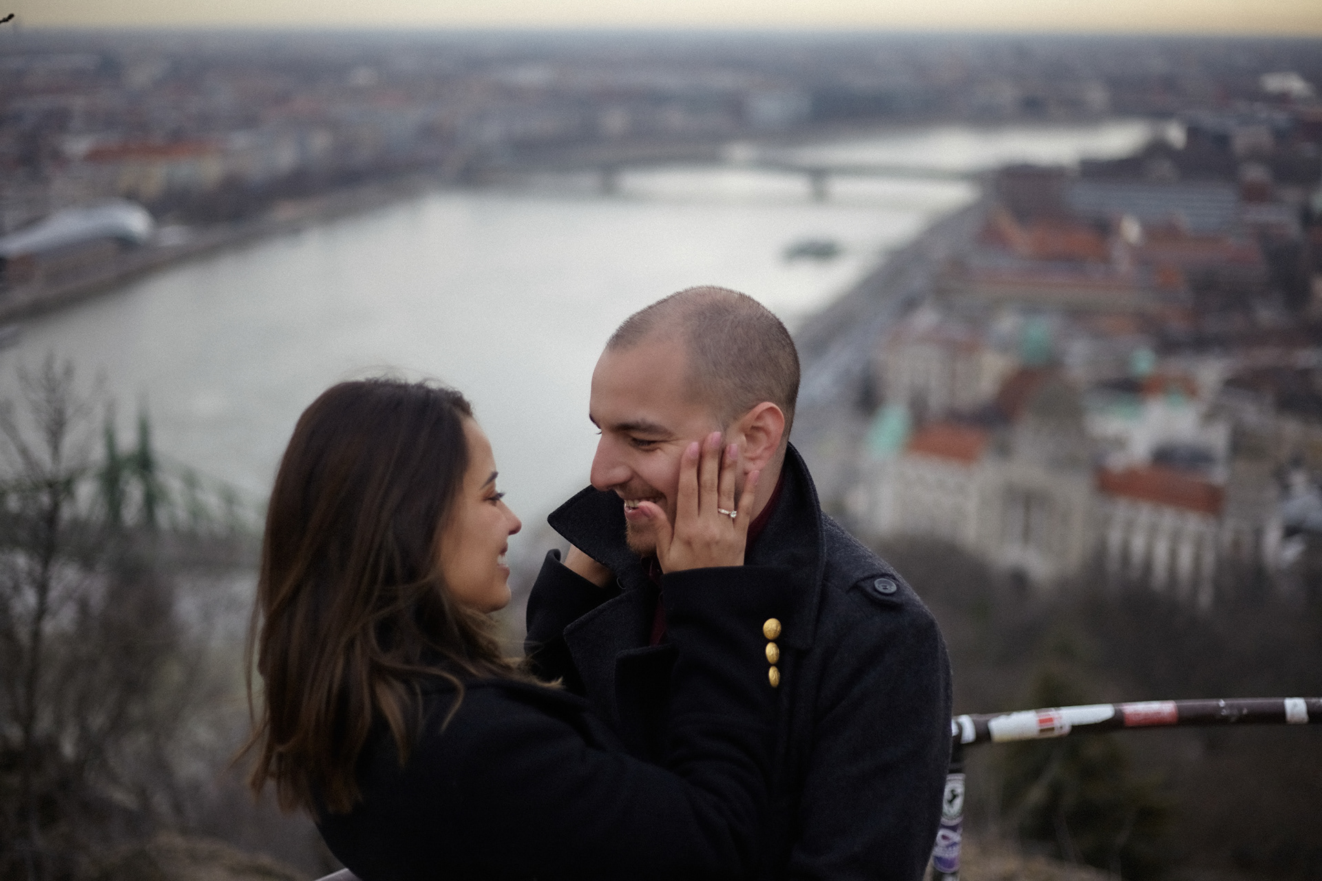 Couple Travel, Vacation Photo Shoot in Budapest, Hungary at Sunrise | Tulip Sujeera Photography - The Budapest Photographer