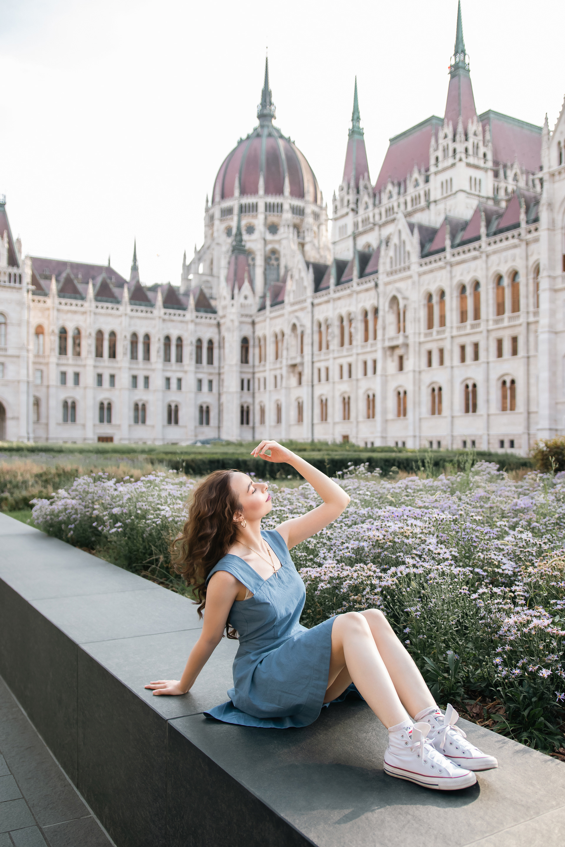 Solo Travel Photo Shoot in Budapest, Hungary at Sunset | Tulip Sujeera Photography - The Budapest Photographer