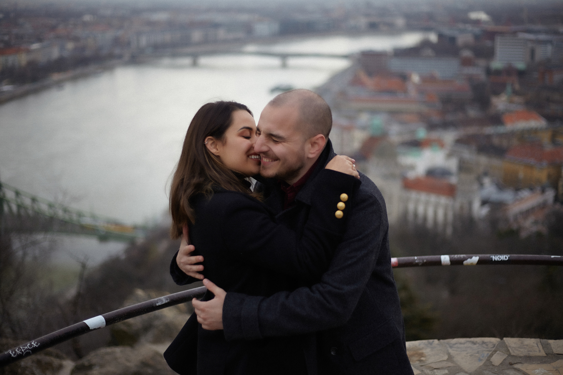 Couple Travel, Vacation Photo Shoot in Budapest, Hungary at Sunrise | Tulip Sujeera Photography - The Budapest Photographer