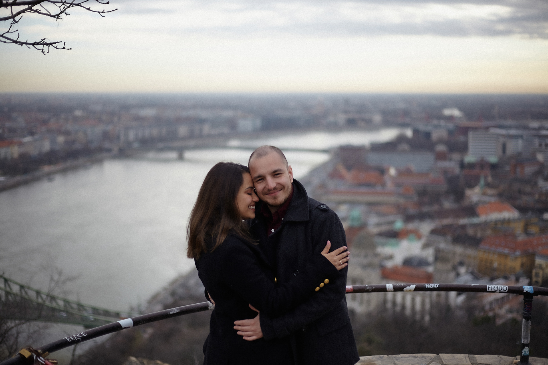Couple Travel, Vacation Photo Shoot in Budapest, Hungary at Sunrise | Tulip Sujeera Photography - The Budapest Photographer