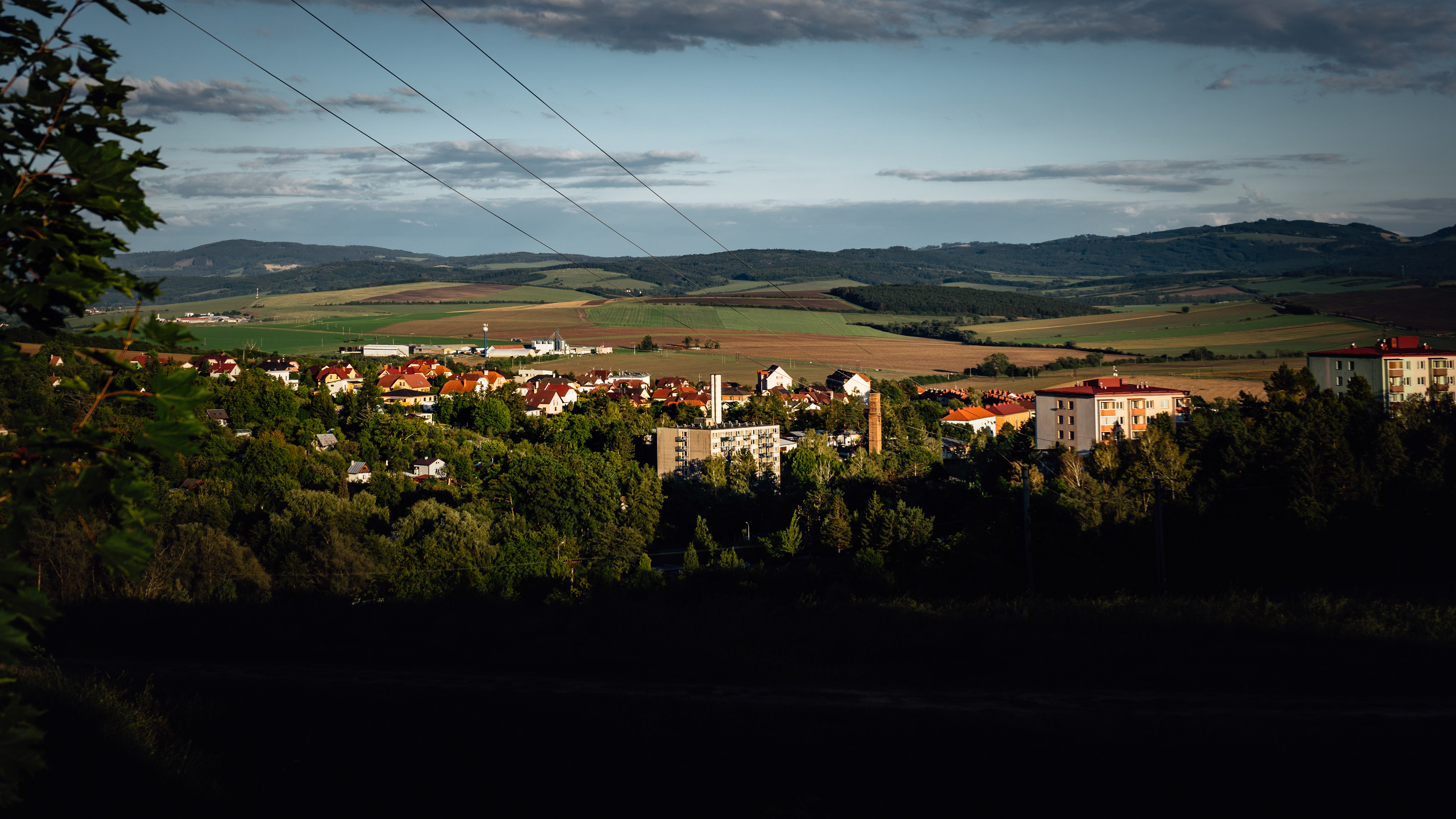 Panorama région de Zlín