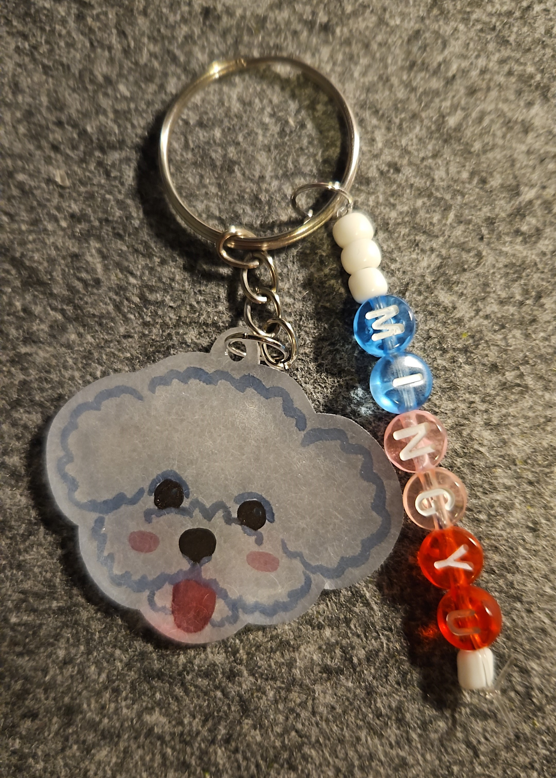 shrink paper keychain