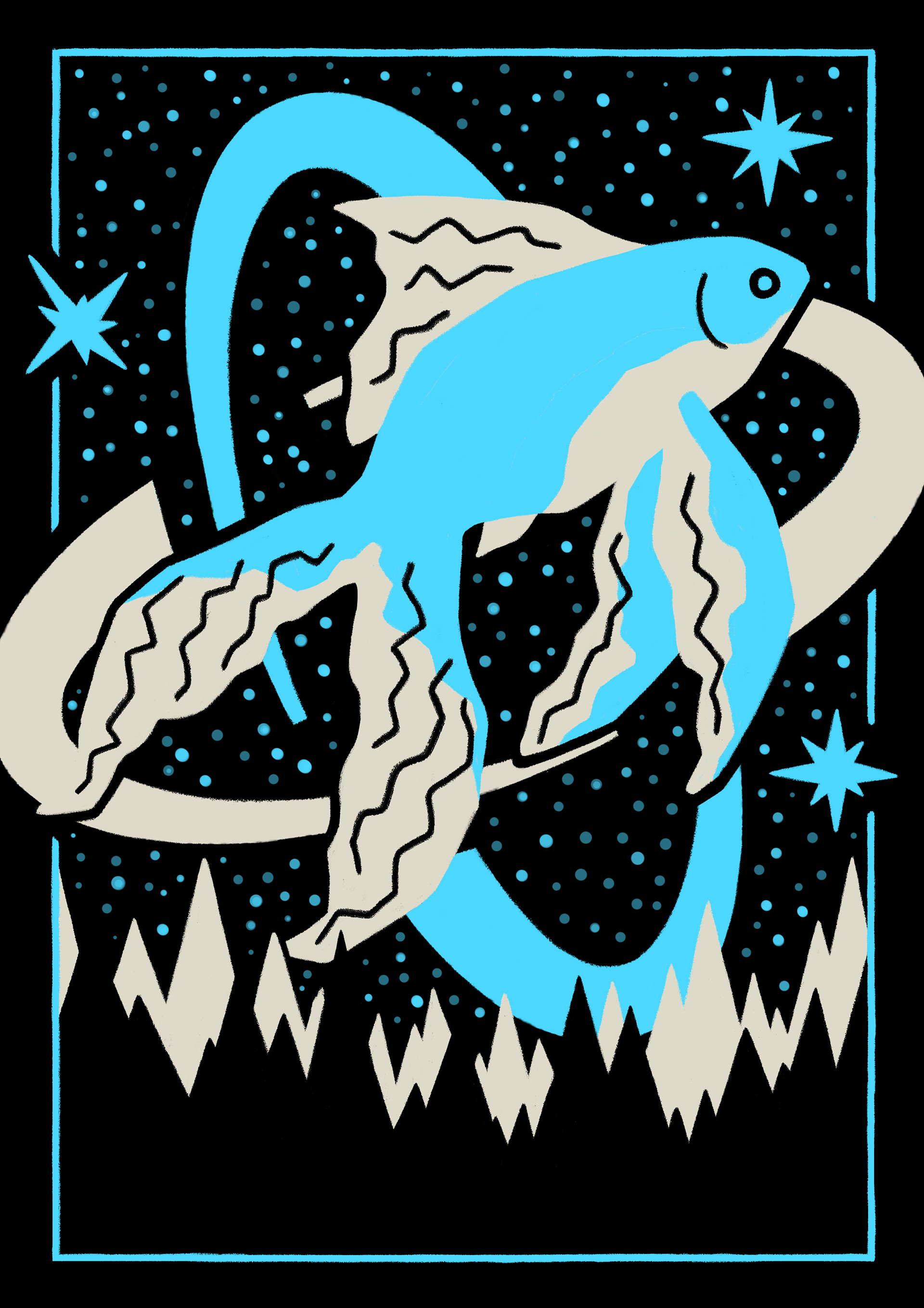 animals in space (TxT)