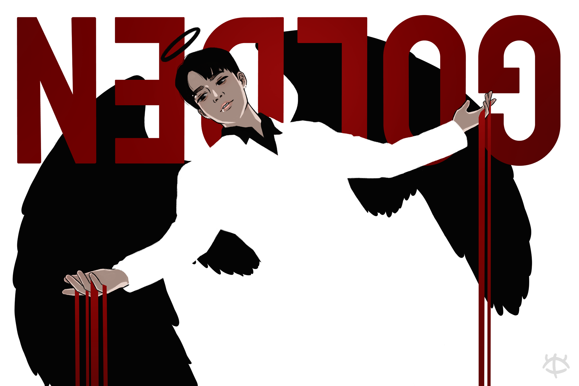 fanart of Junkook (BTS)