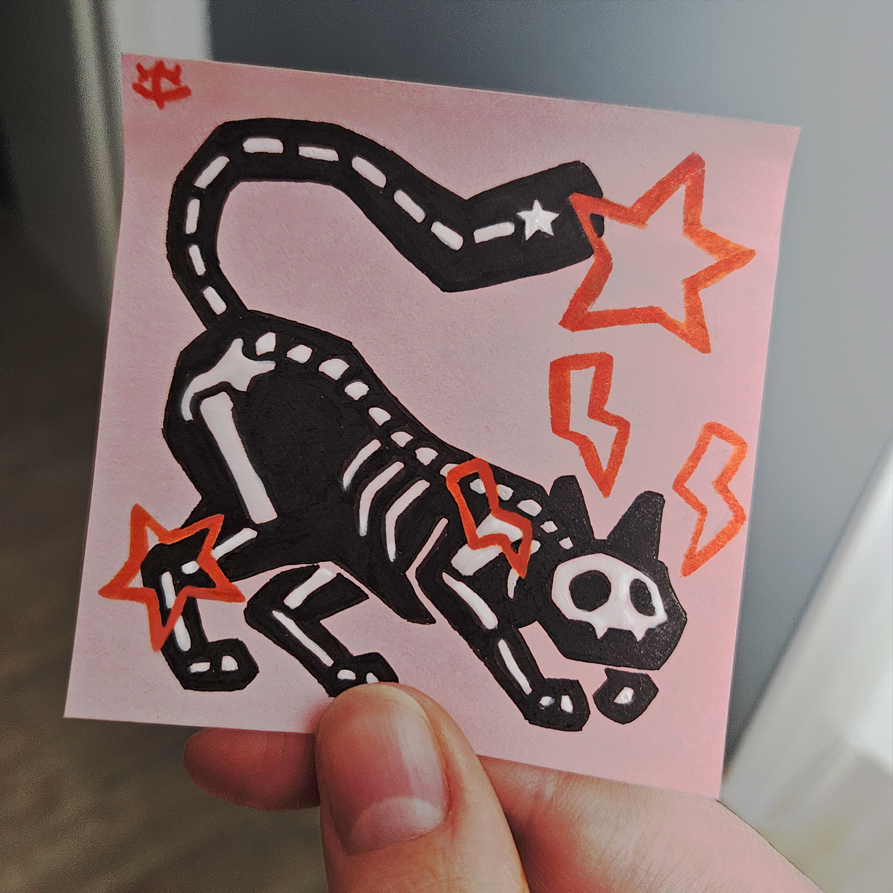cat drawing (Inktober 23)
