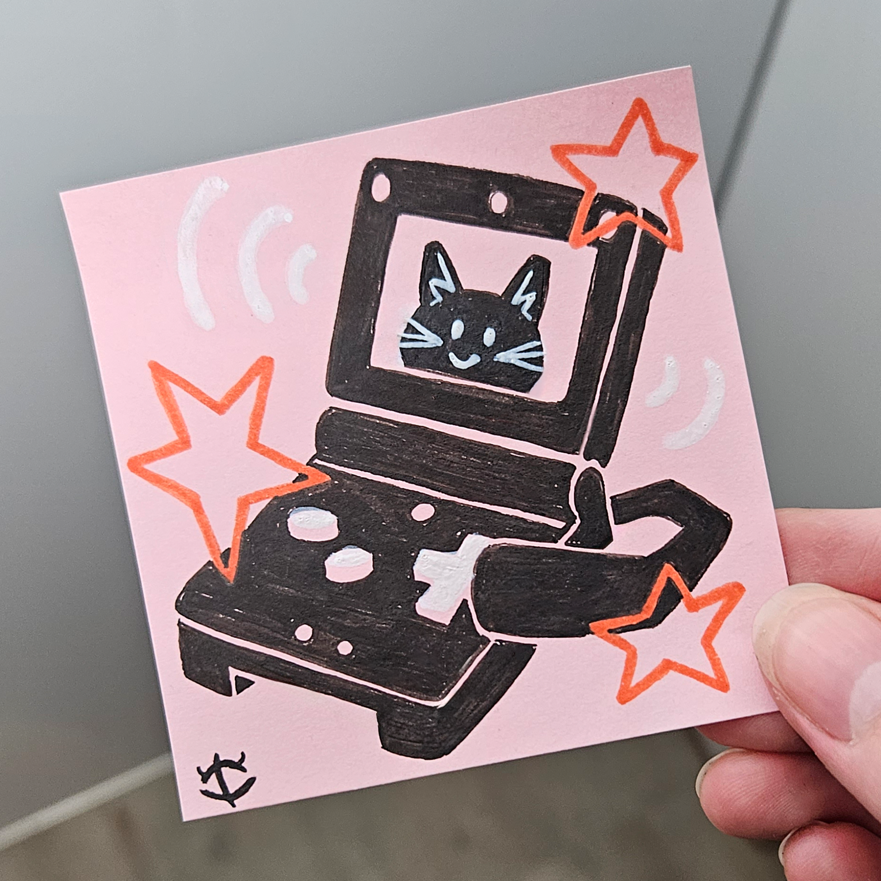 cat drawing (Inktober 23)