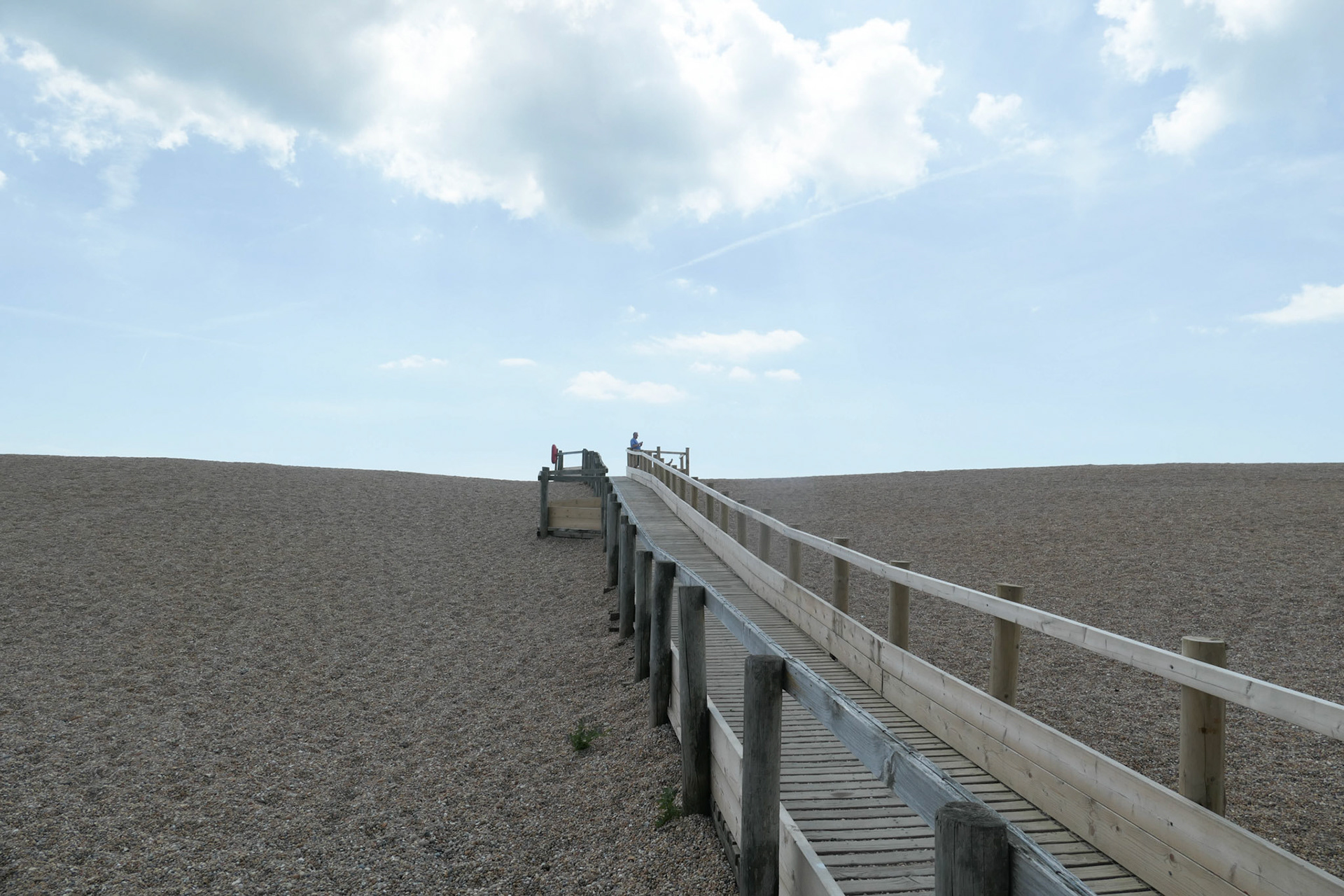 Even een strand aandoen