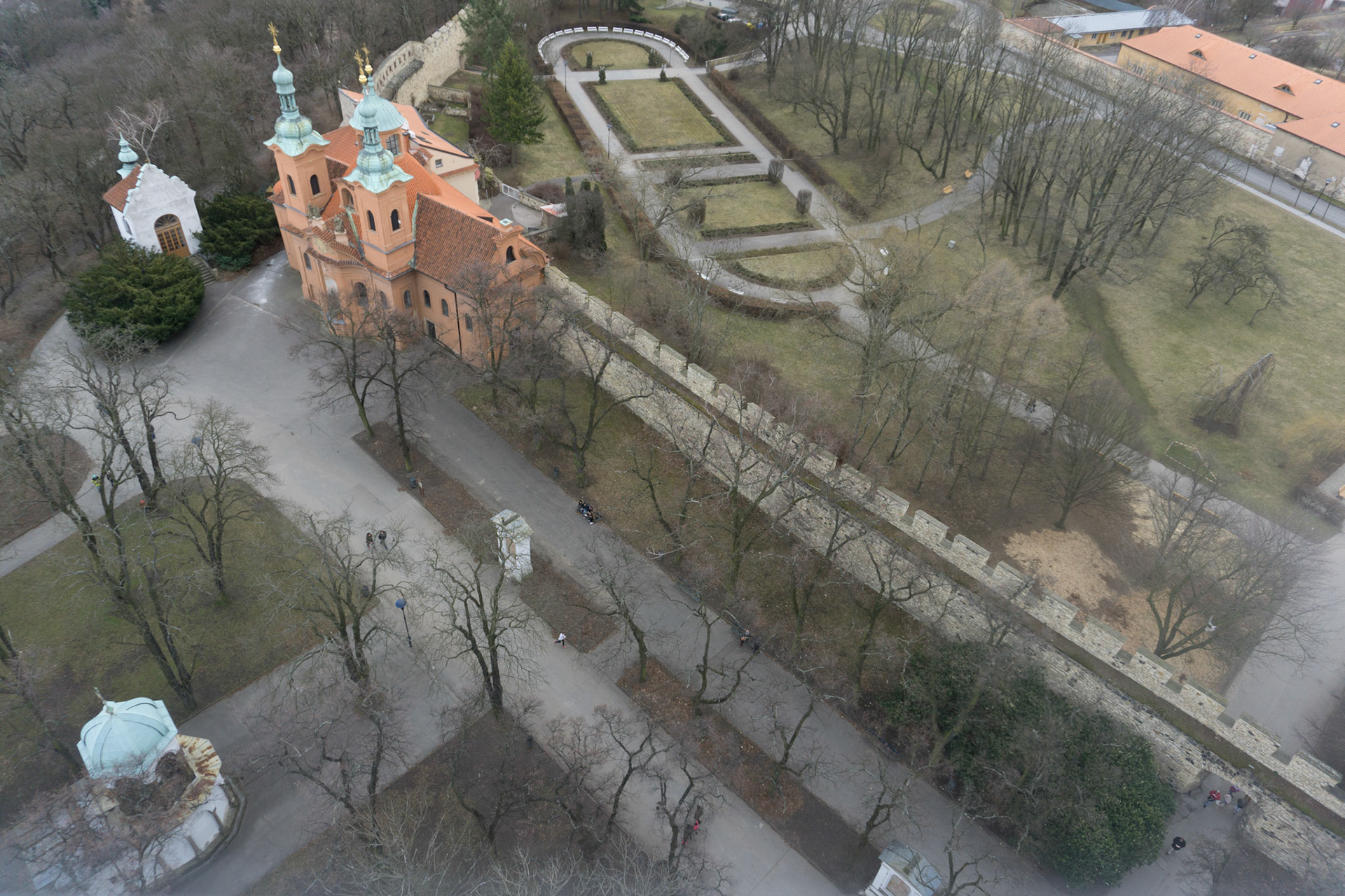 Vanaf een toren