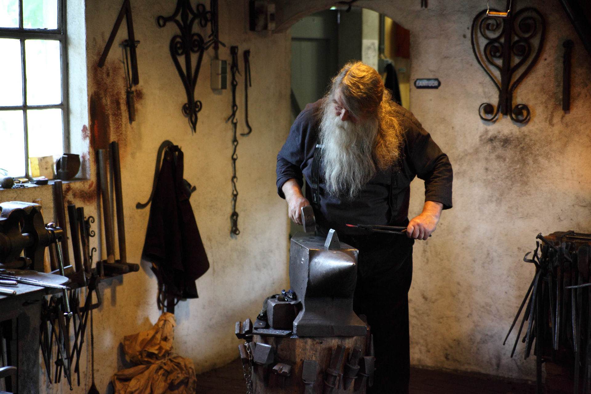 Smid in het Openluchtmuseum