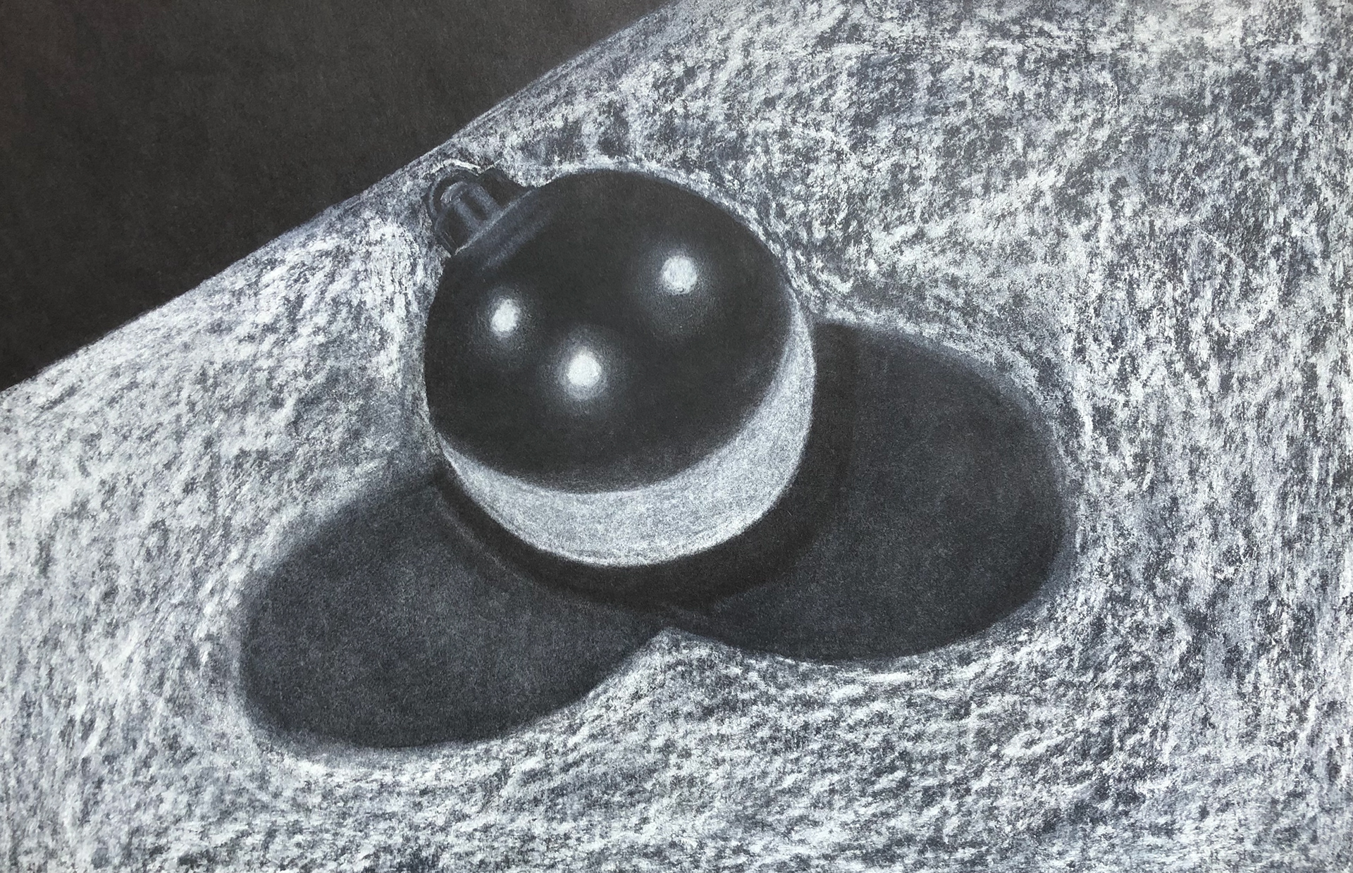 Medium- Charcoal Size- 18x24