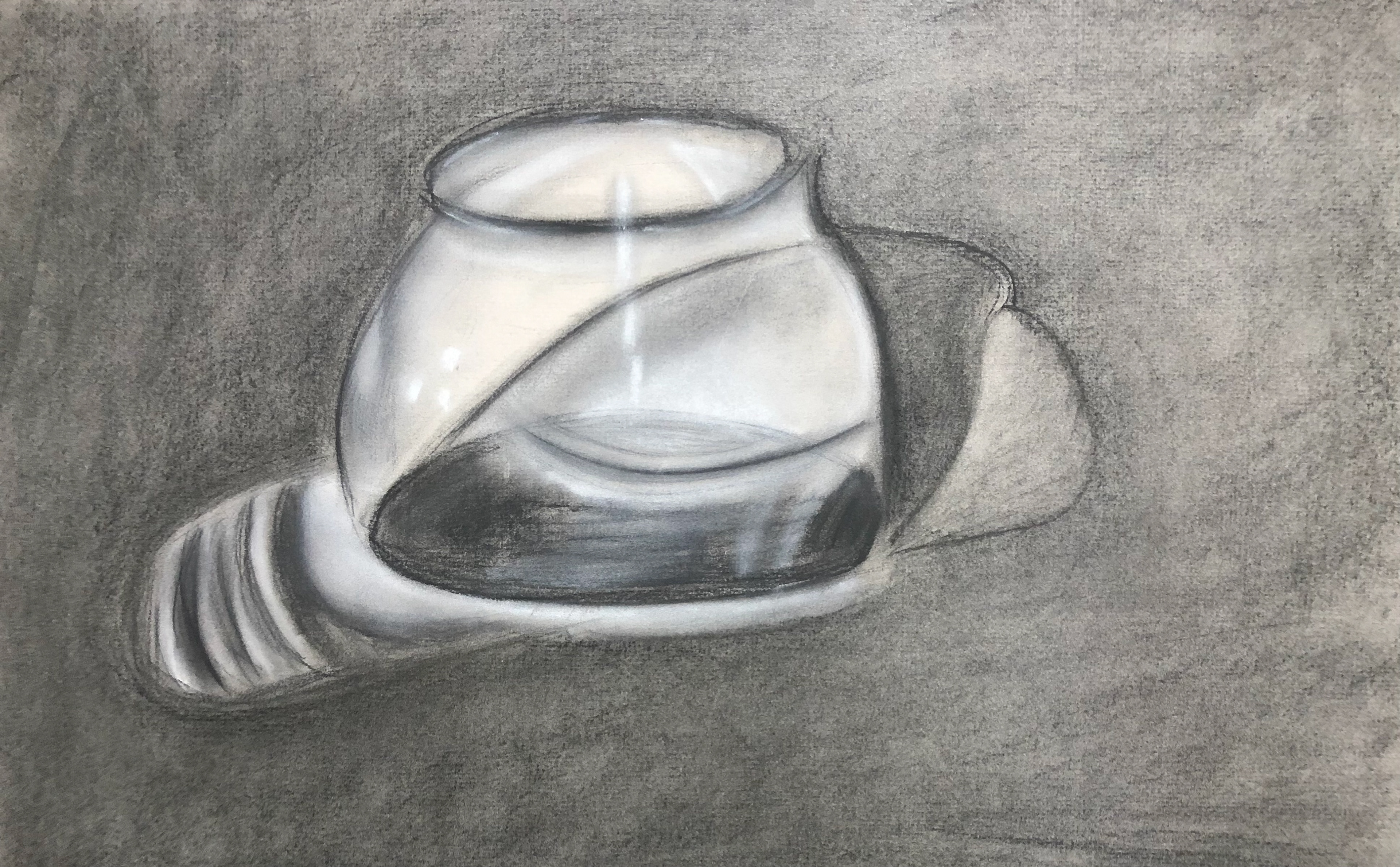 Medium- Conte and Charcoal Size- 18x24