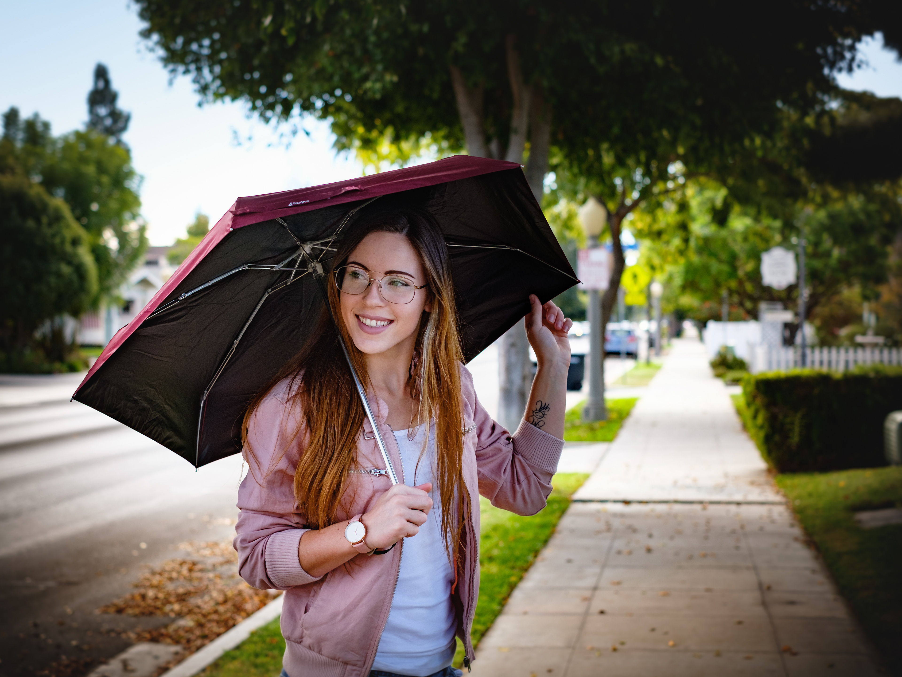 Modeling and lifestyle shot with Erica Reel