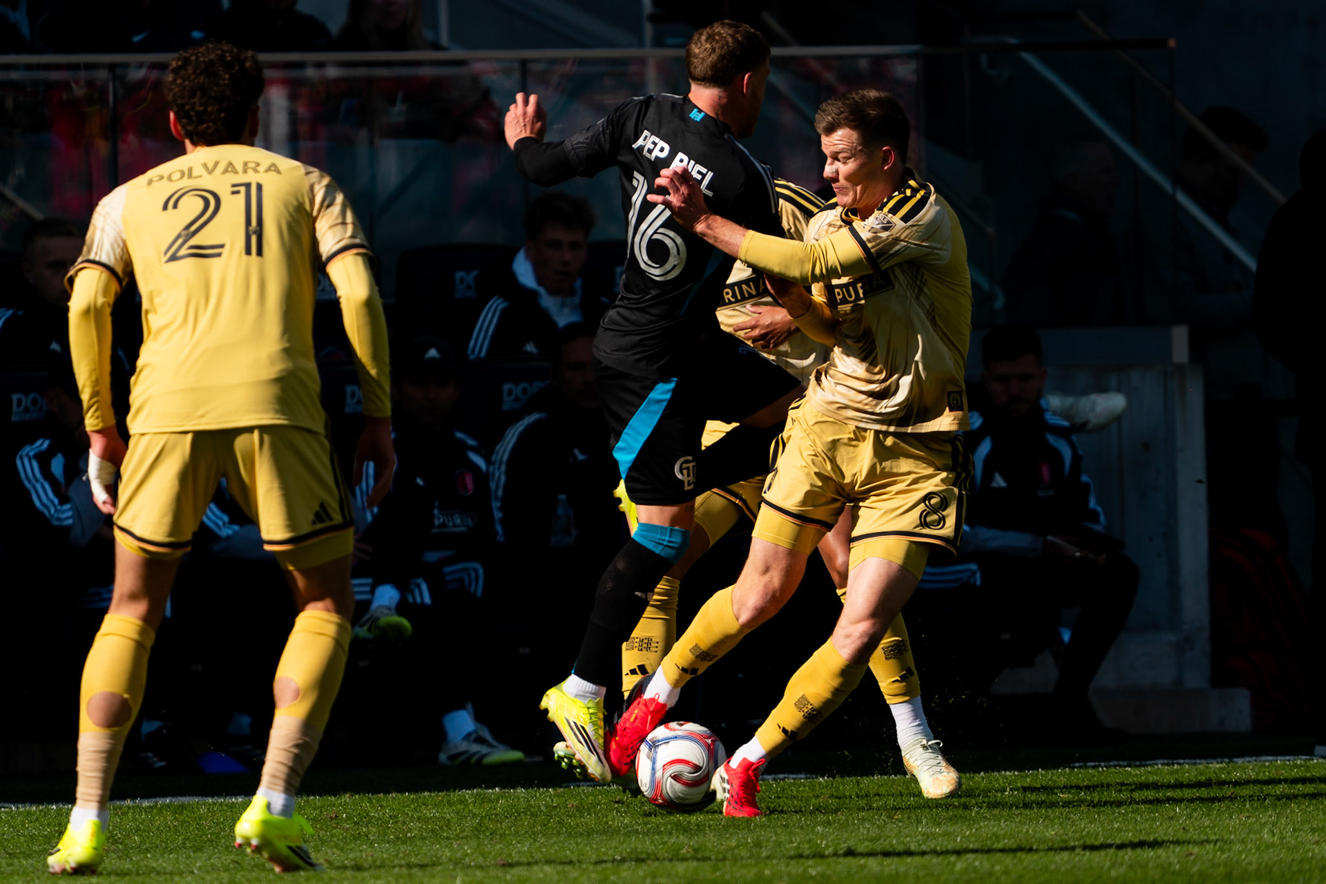 St. Louis City FC vs. FC Charlotte on February 21, 2026 at Energizer Park in St. Louis, MO. Photo by Daniel Laubhan