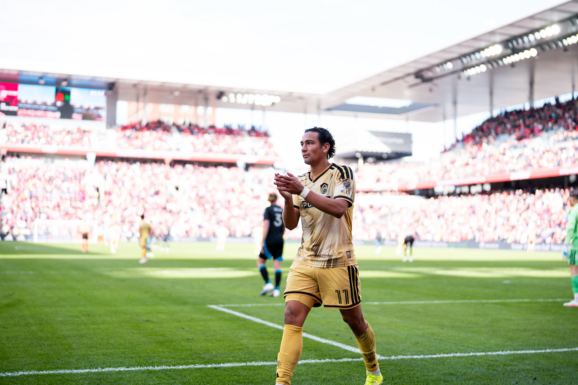 St. Louis City FC vs. FC Charlotte on February 21, 2026 at Energizer Park in St. Louis, MO. Photo by Daniel Laubhan