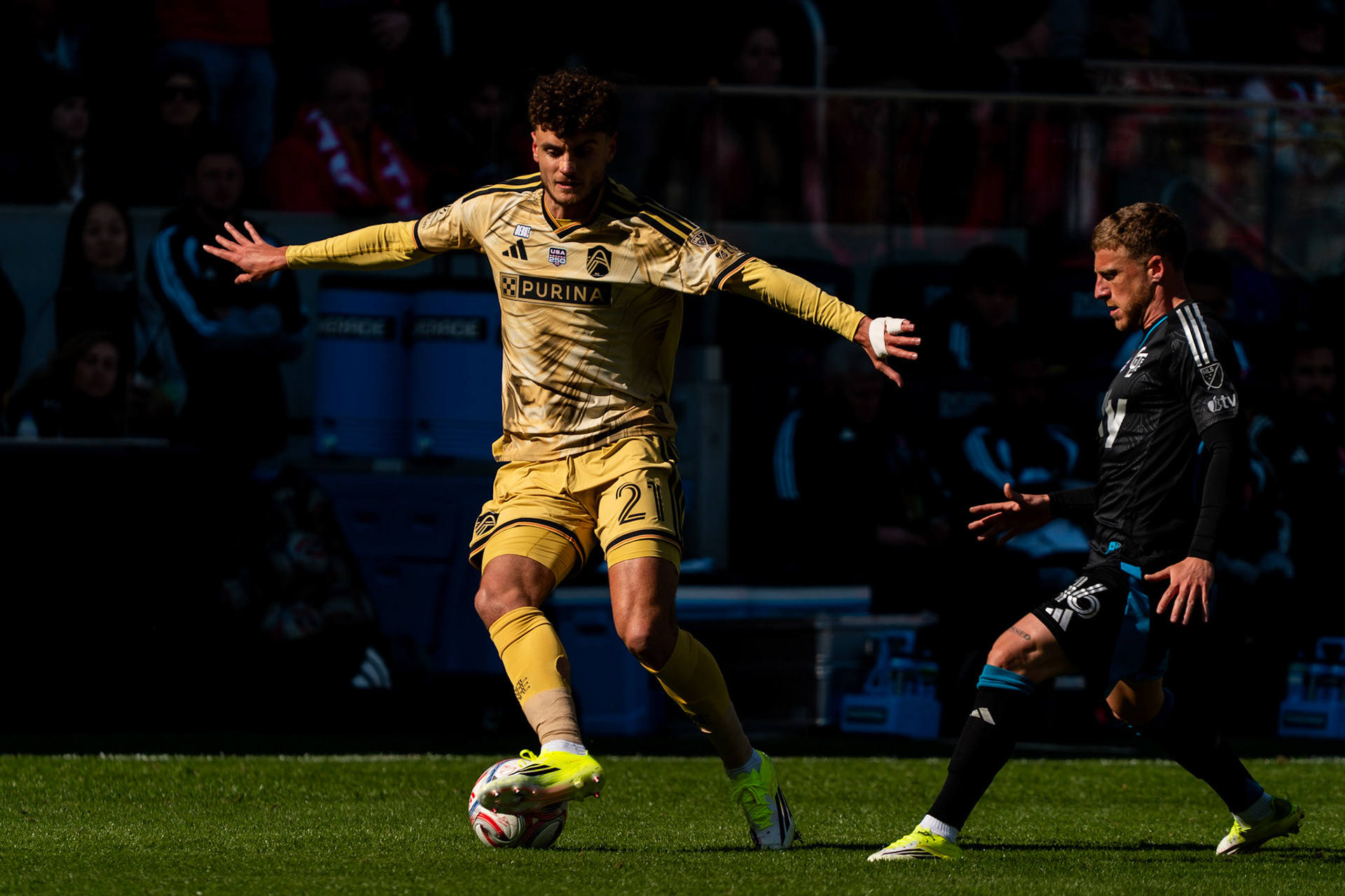St. Louis City FC vs. FC Charlotte on February 21, 2026 at Energizer Park in St. Louis, MO. Photo by Daniel Laubhan