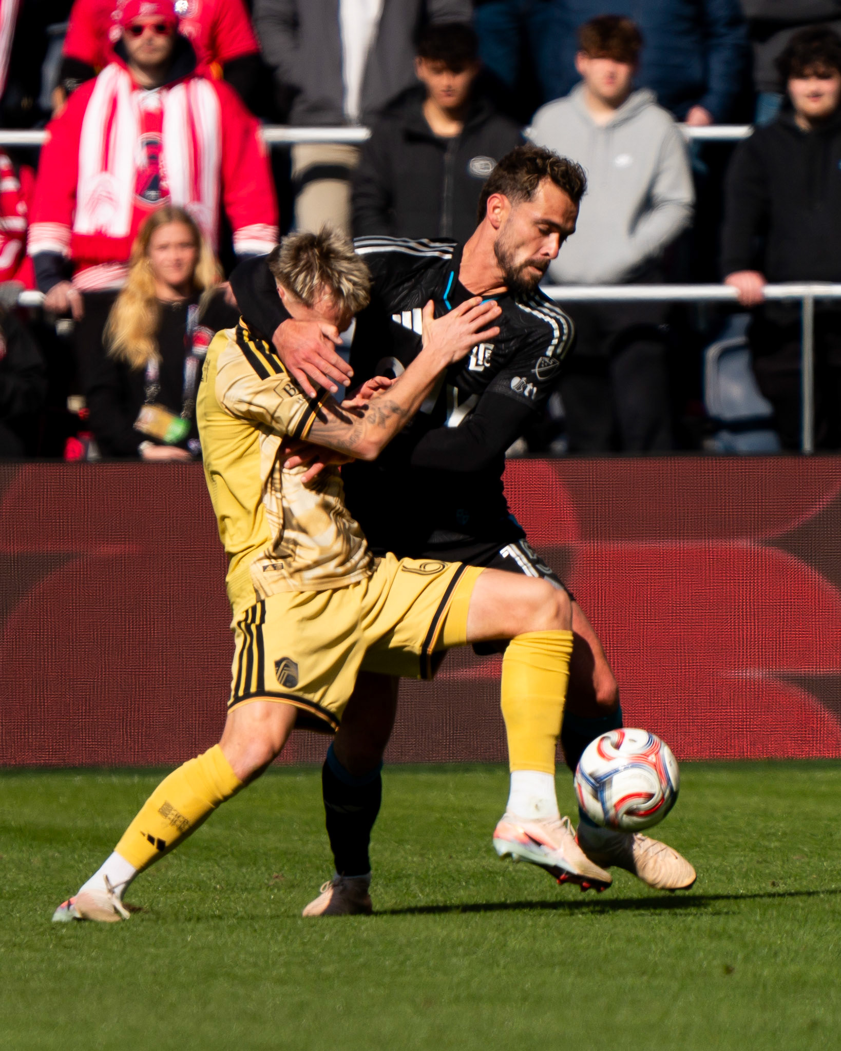 St. Louis City FC vs. FC Charlotte on February 21, 2026 at Energizer Park in St. Louis, MO. Photo by Daniel Laubhan