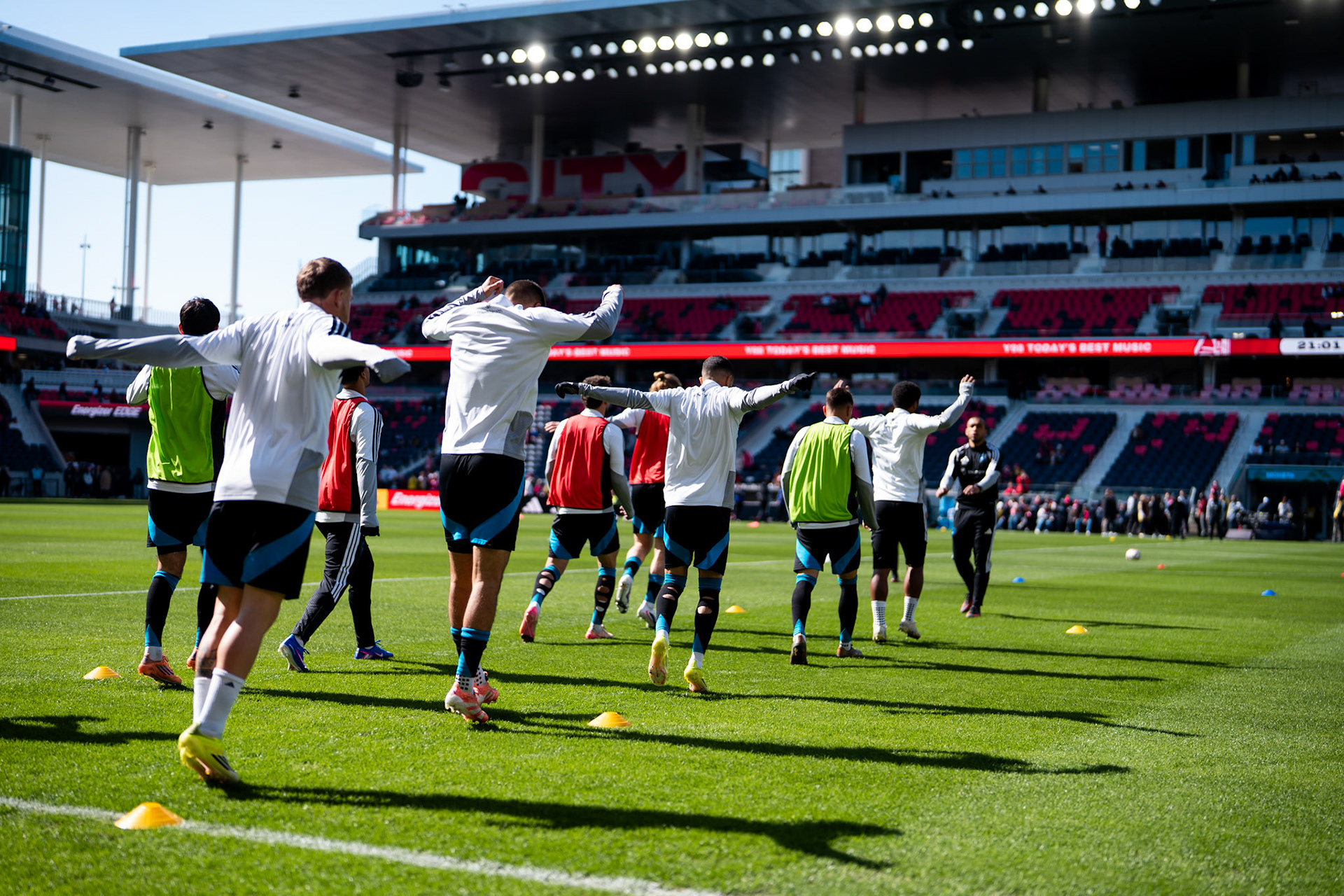 St. Louis City FC vs. FC Charlotte on February 21, 2026 at Energizer Park in St. Louis, MO. Photo by Daniel Laubhan