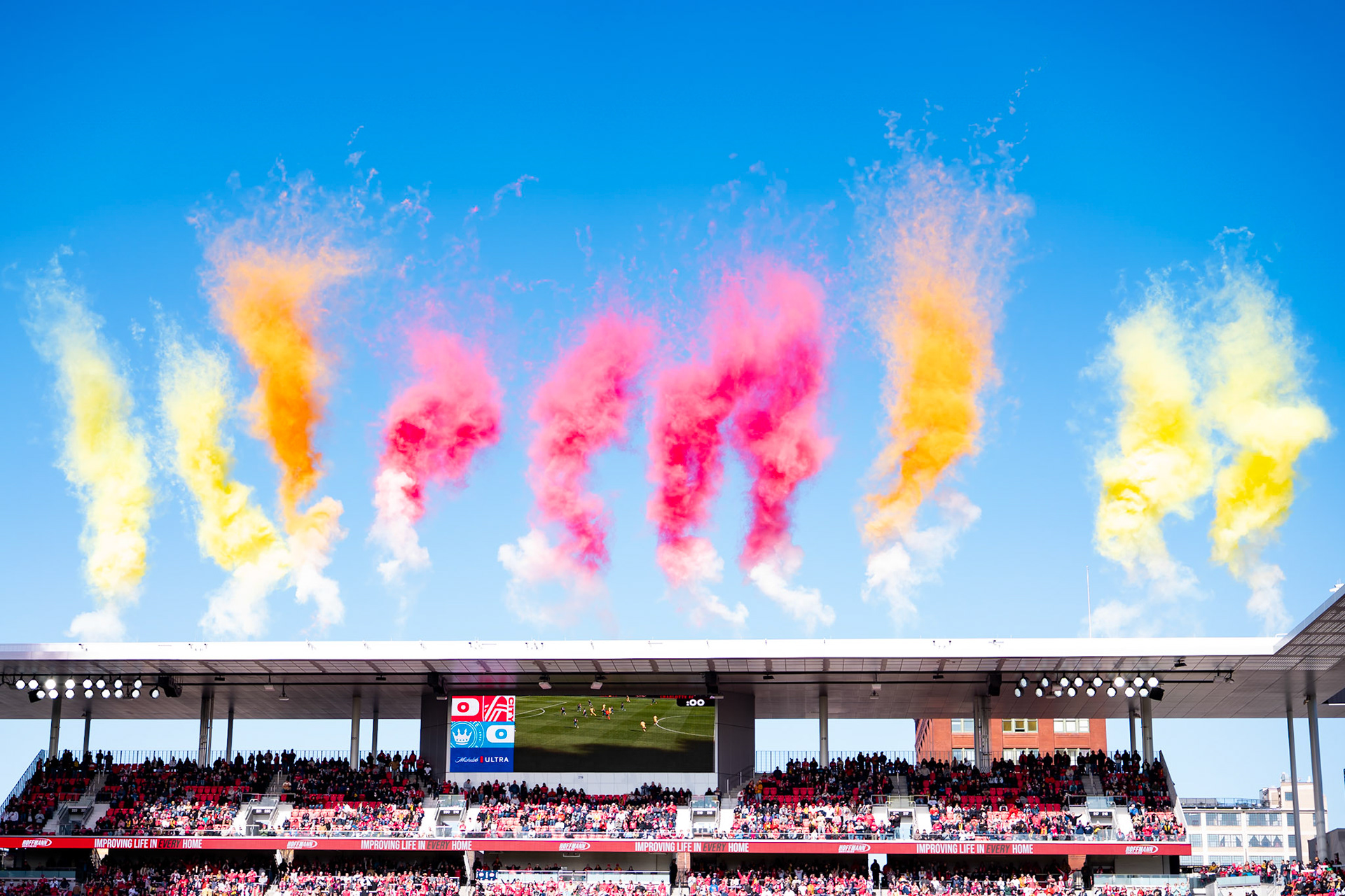 St. Louis City FC vs. FC Charlotte on February 21, 2026 at Energizer Park in St. Louis, MO. Photo by Daniel Laubhan
