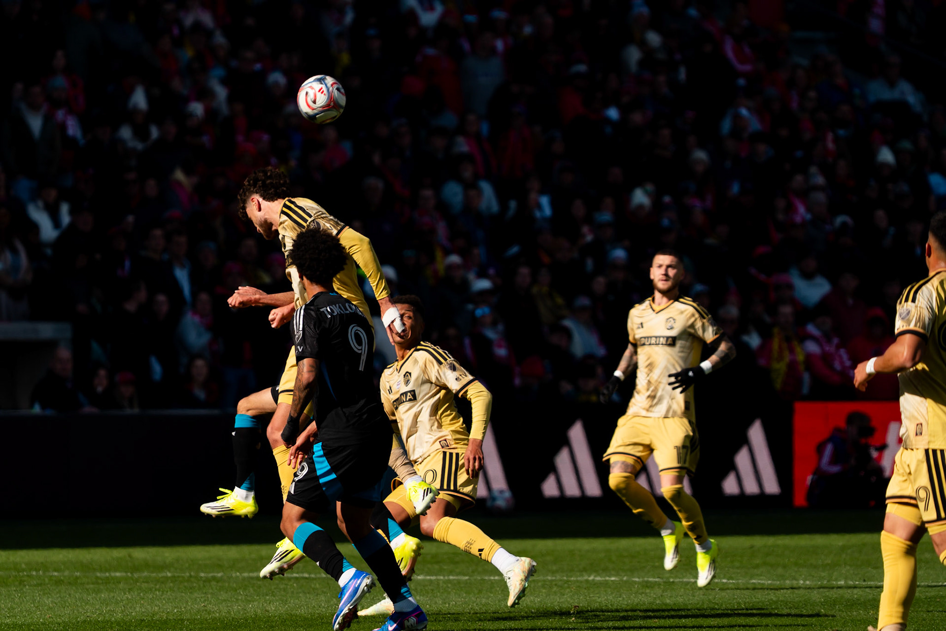 St. Louis City FC vs. FC Charlotte on February 21, 2026 at Energizer Park in St. Louis, MO. Photo by Daniel Laubhan