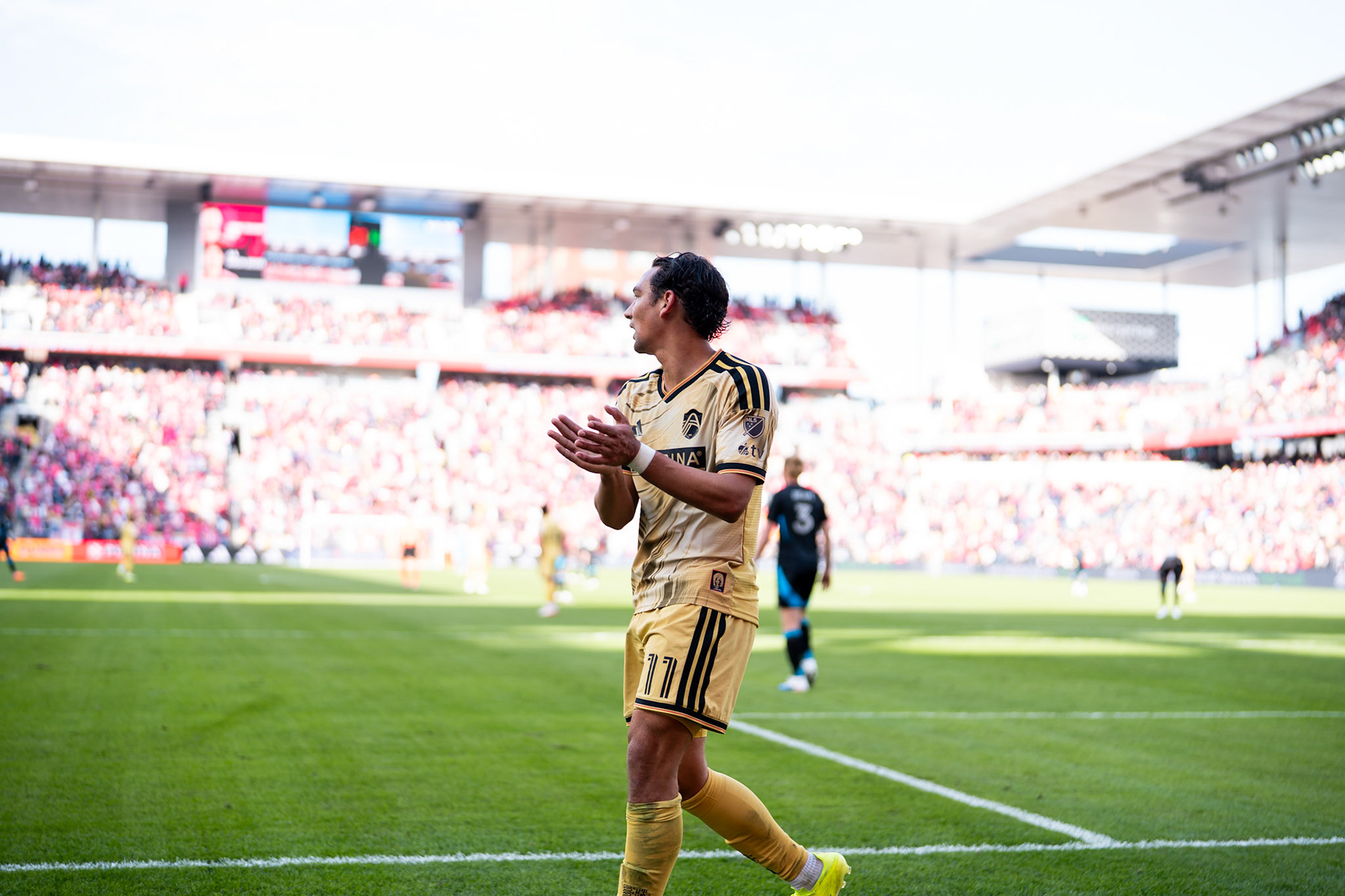 St. Louis City FC vs. FC Charlotte on February 21, 2026 at Energizer Park in St. Louis, MO. Photo by Daniel Laubhan