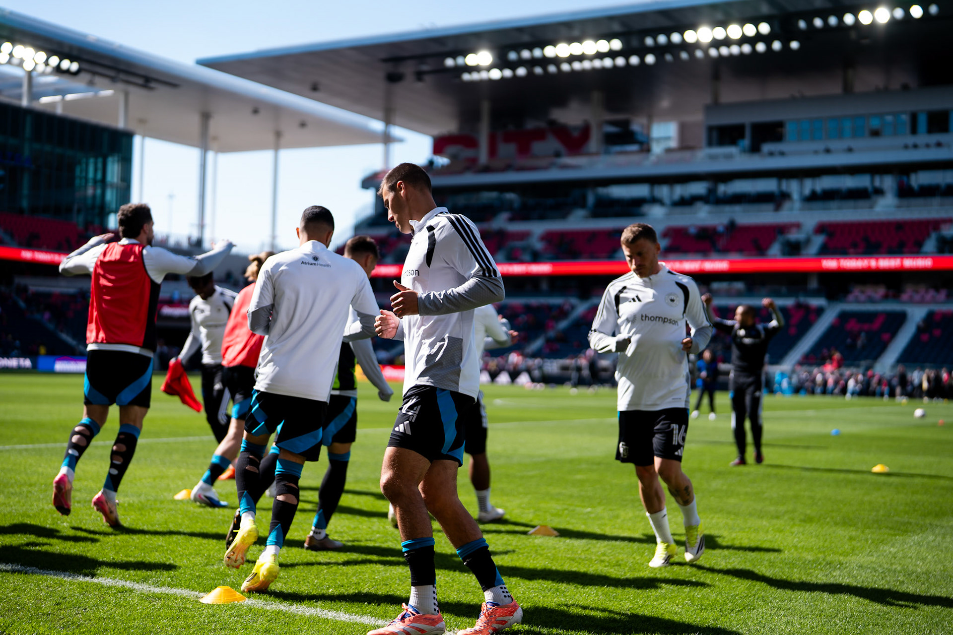 St. Louis City FC vs. FC Charlotte on February 21, 2026 at Energizer Park in St. Louis, MO. Photo by Daniel Laubhan
