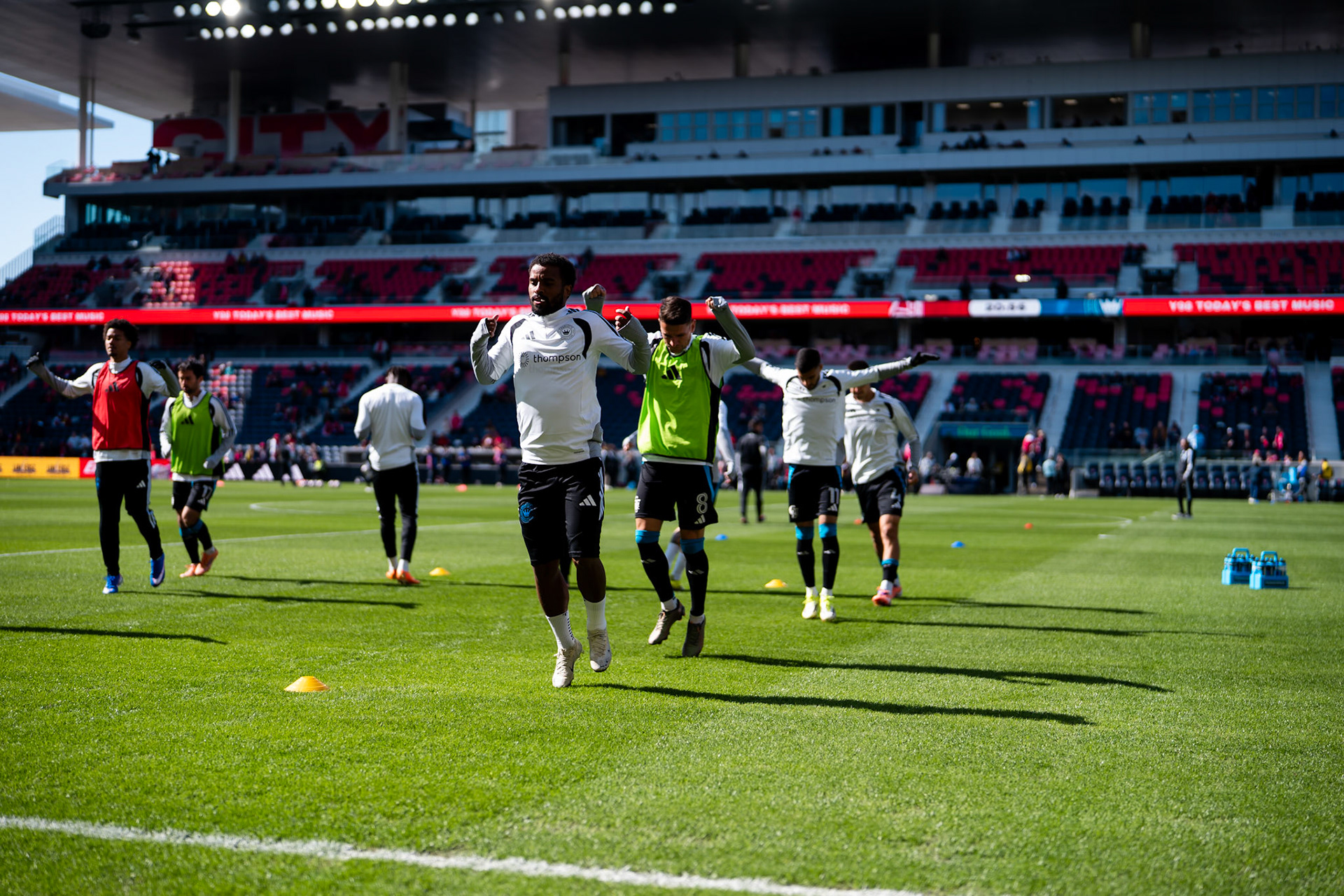 St. Louis City FC vs. FC Charlotte on February 21, 2026 at Energizer Park in St. Louis, MO. Photo by Daniel Laubhan
