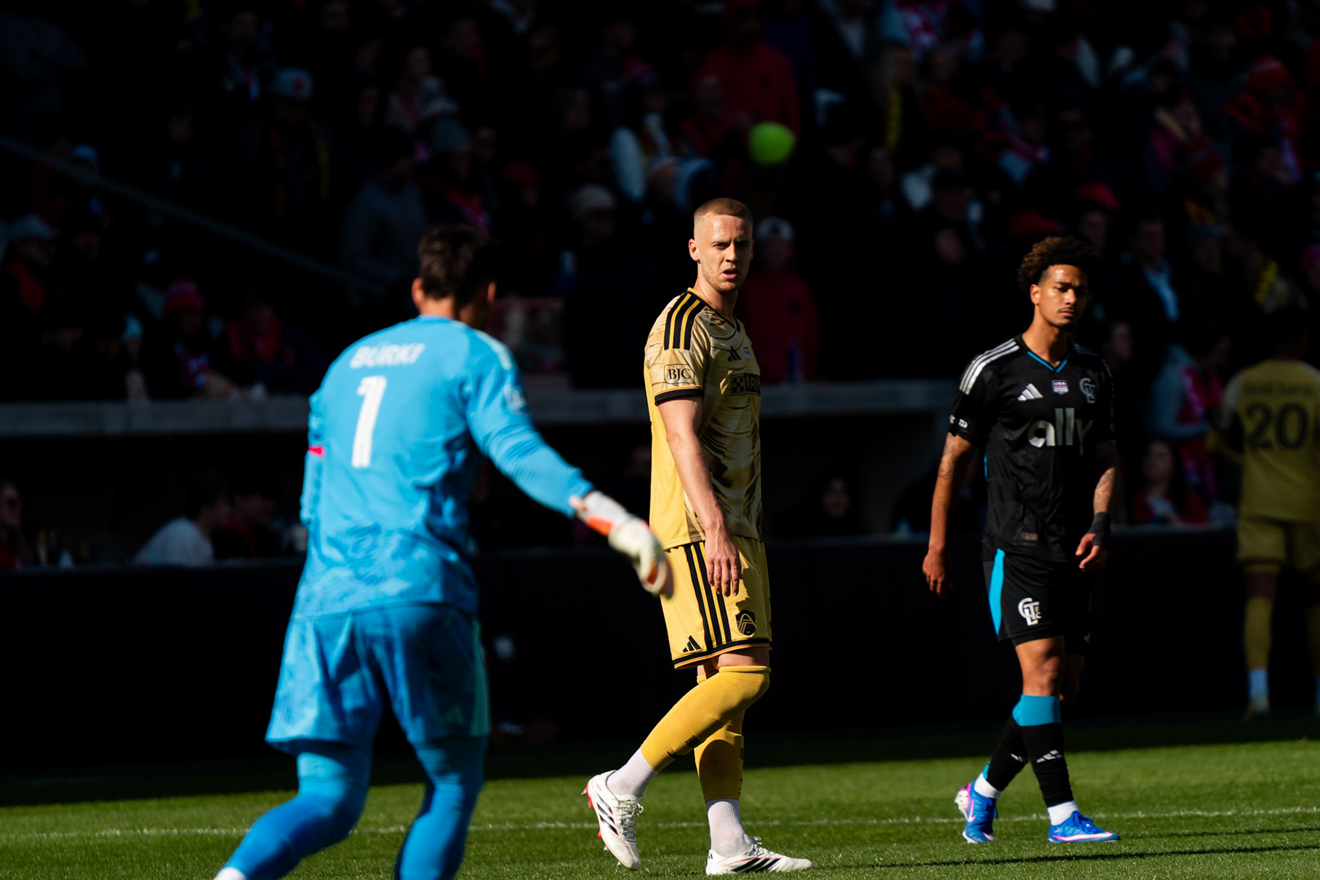 St. Louis City FC vs. FC Charlotte on February 21, 2026 at Energizer Park in St. Louis, MO. Photo by Daniel Laubhan