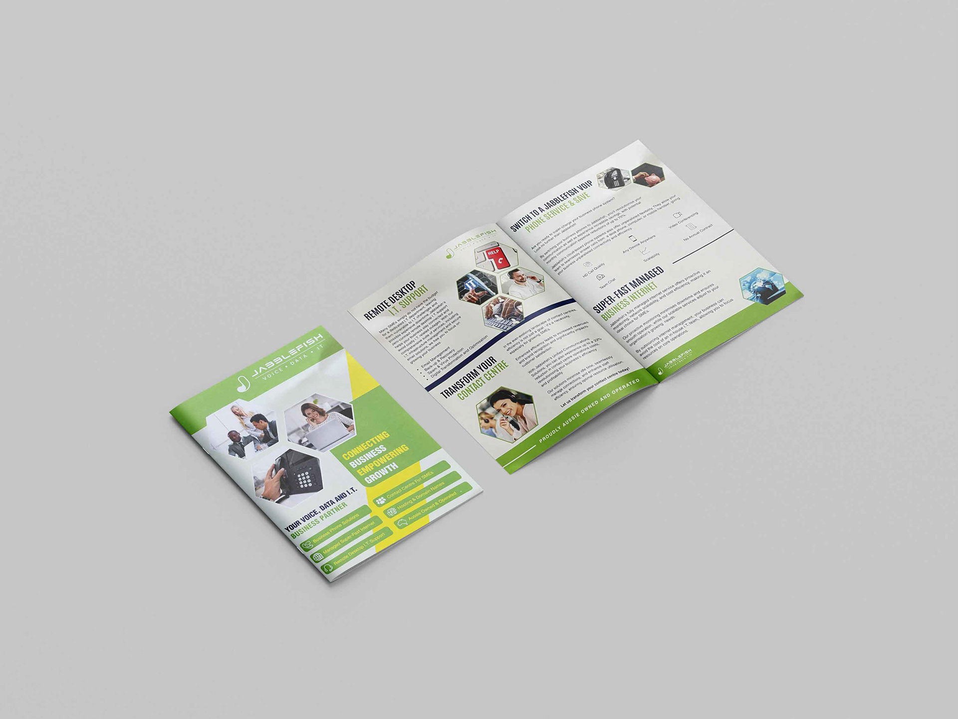 Brochure design - Jabblefish
