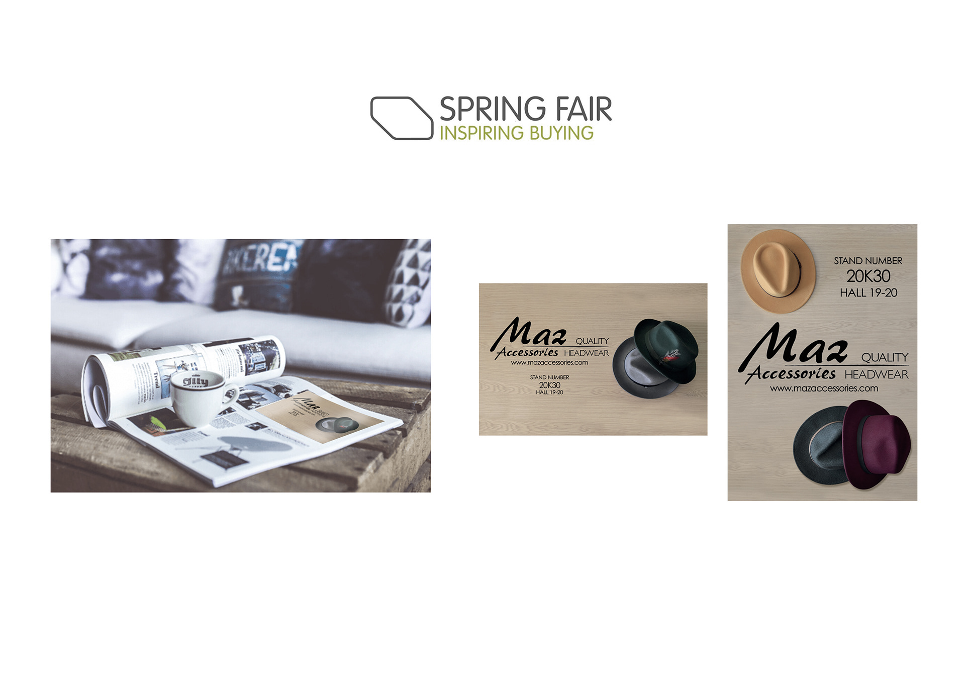 SPRINGFAIR Little Black Book Banners