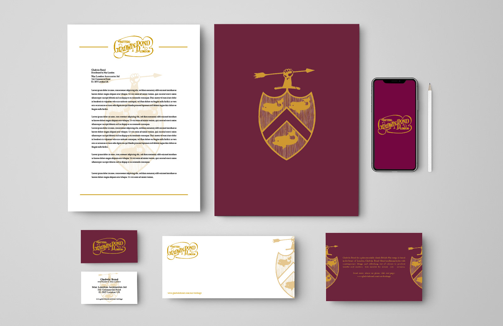 Gladwin Bond Stationary wine