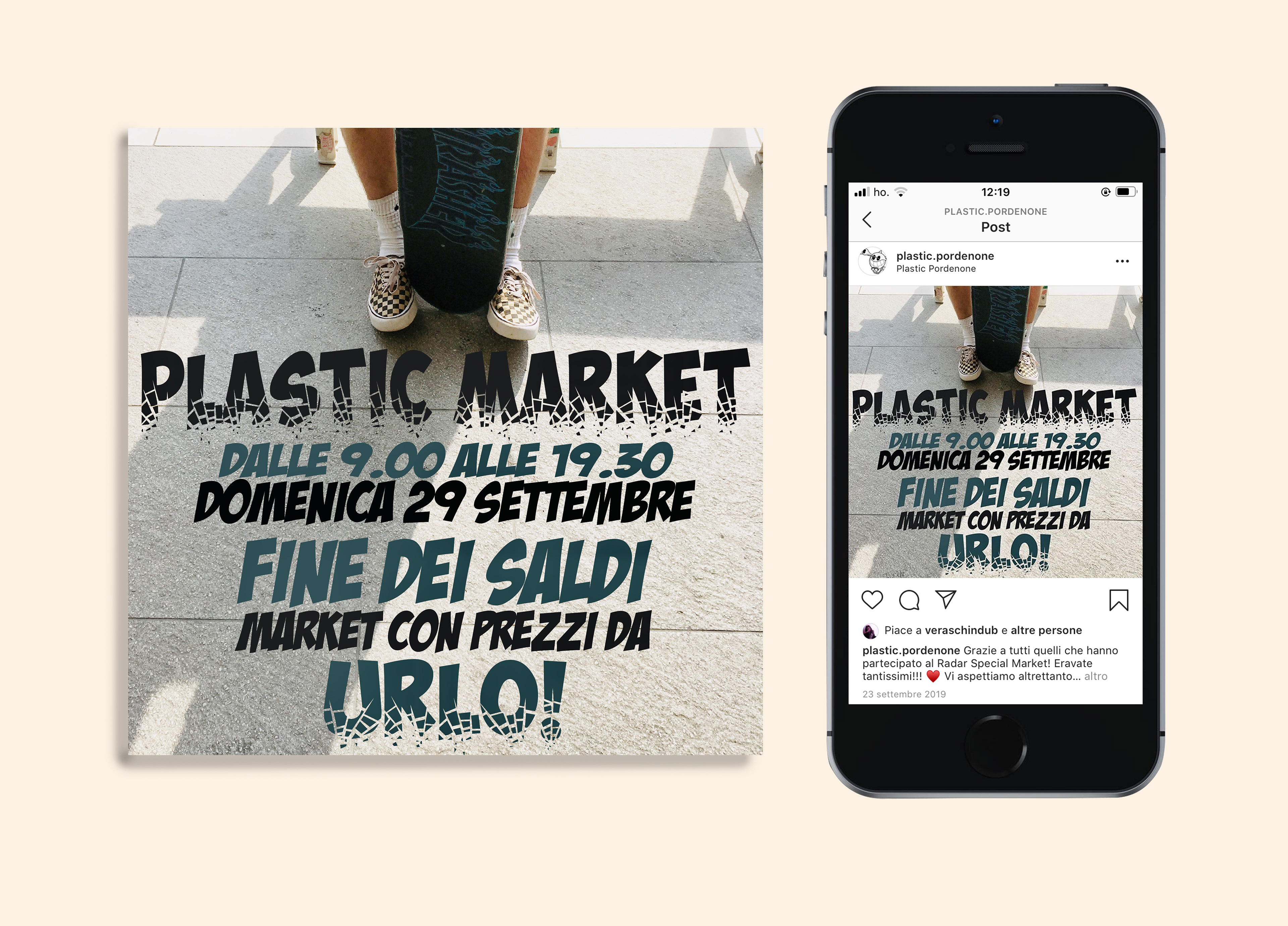 Plastic Market 2019 Instagram Post