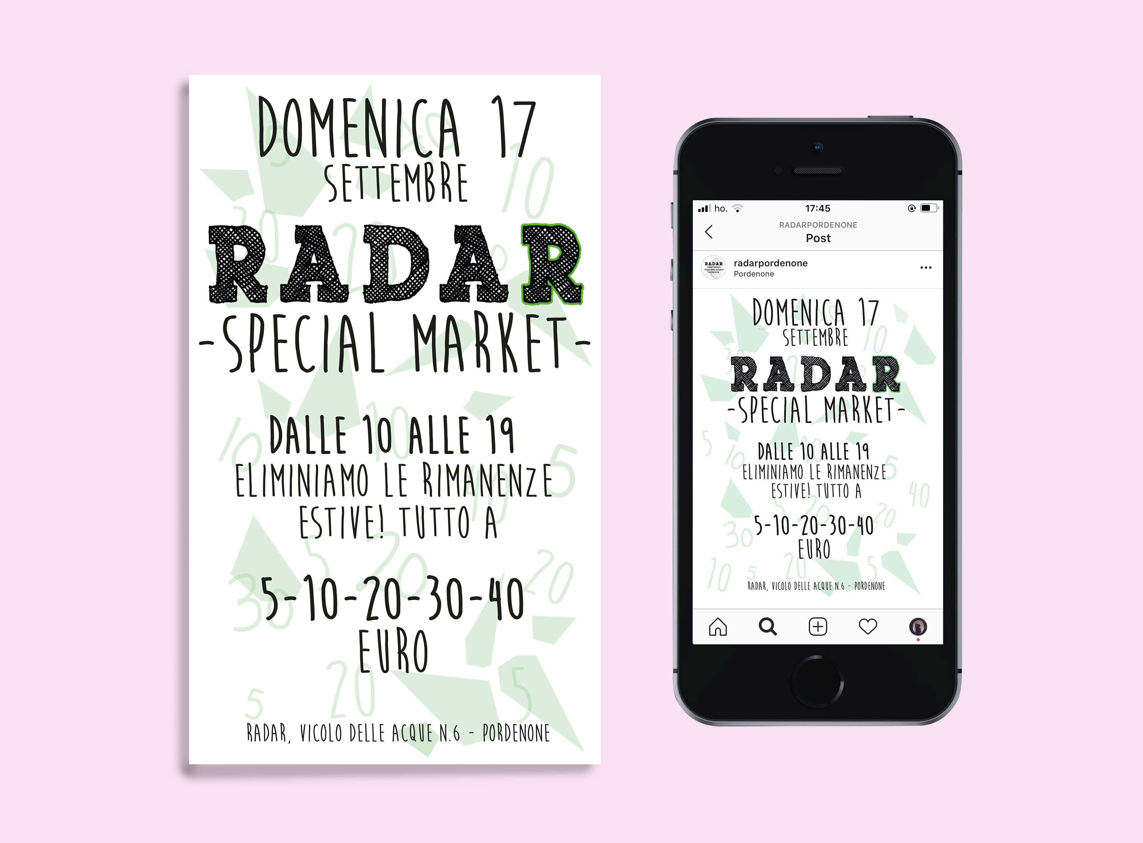 RADAR Special Market 2017 Instagram Post