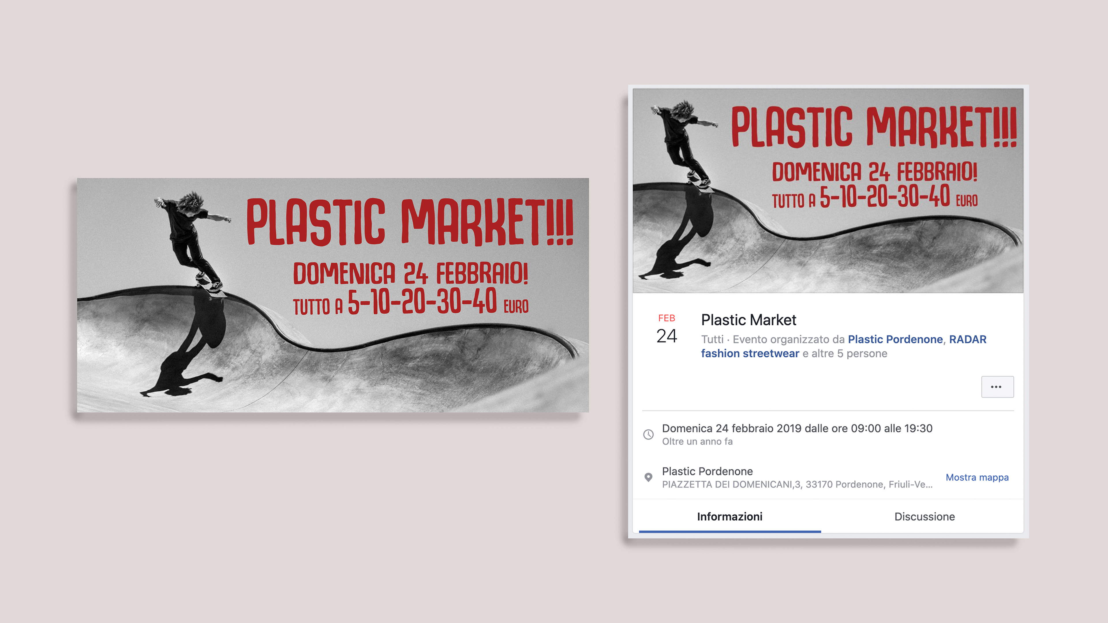 Plastic Market facebook Event